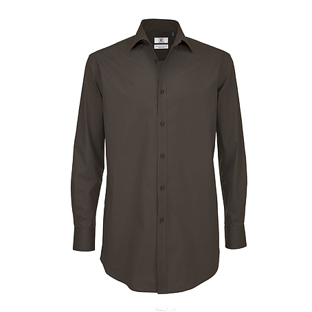 B&C Black Tie - hosszú ujjú férfi ing
