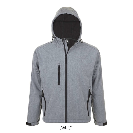 Sols Replay Softshell - kapucnis, cipzáras férfi dzseki