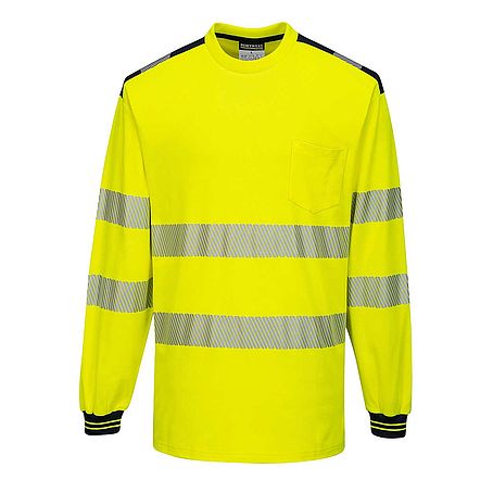 PW3 HI-VIS láthatósági hosszú ujjú póló