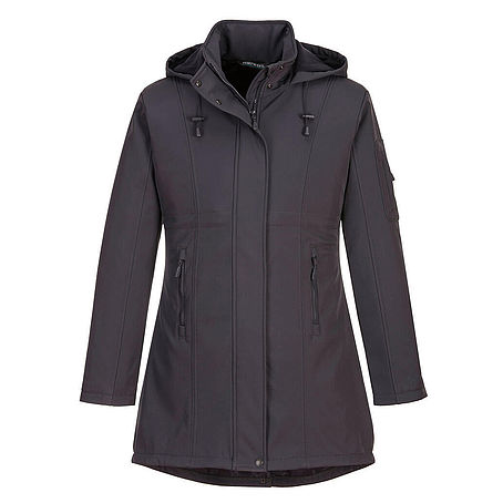 Carla Softshell hosszú női kabát