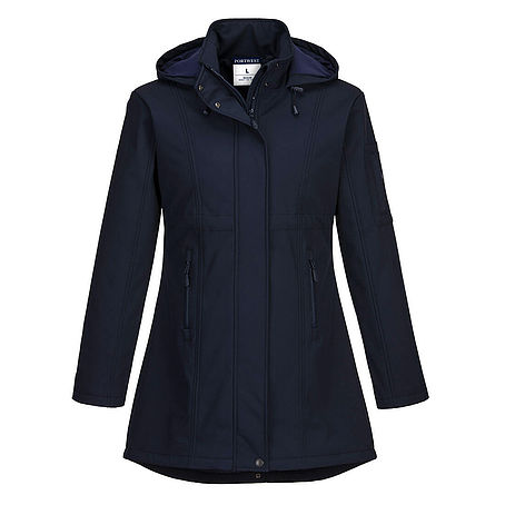 Carla Softshell hosszú női kabát