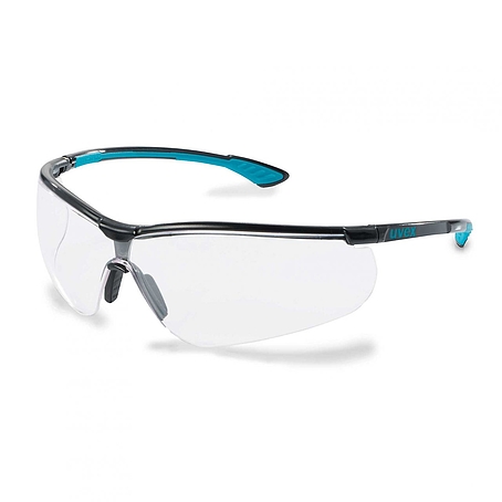 uvex sportstyle 9193 - védőszemüveg (fekete-kék)