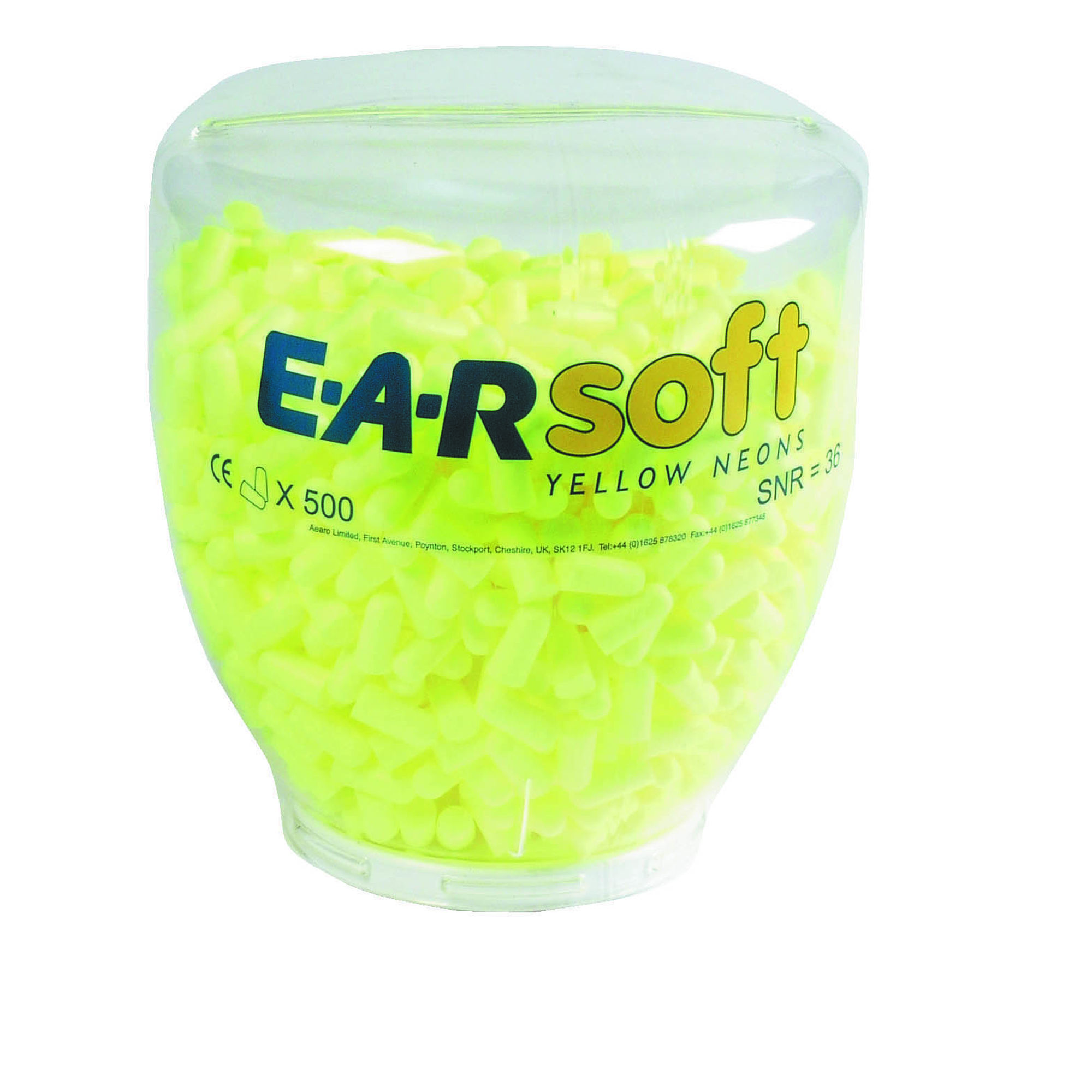 3M E-A-Rsoft Yellow Neon füldugó (PD-01-002)