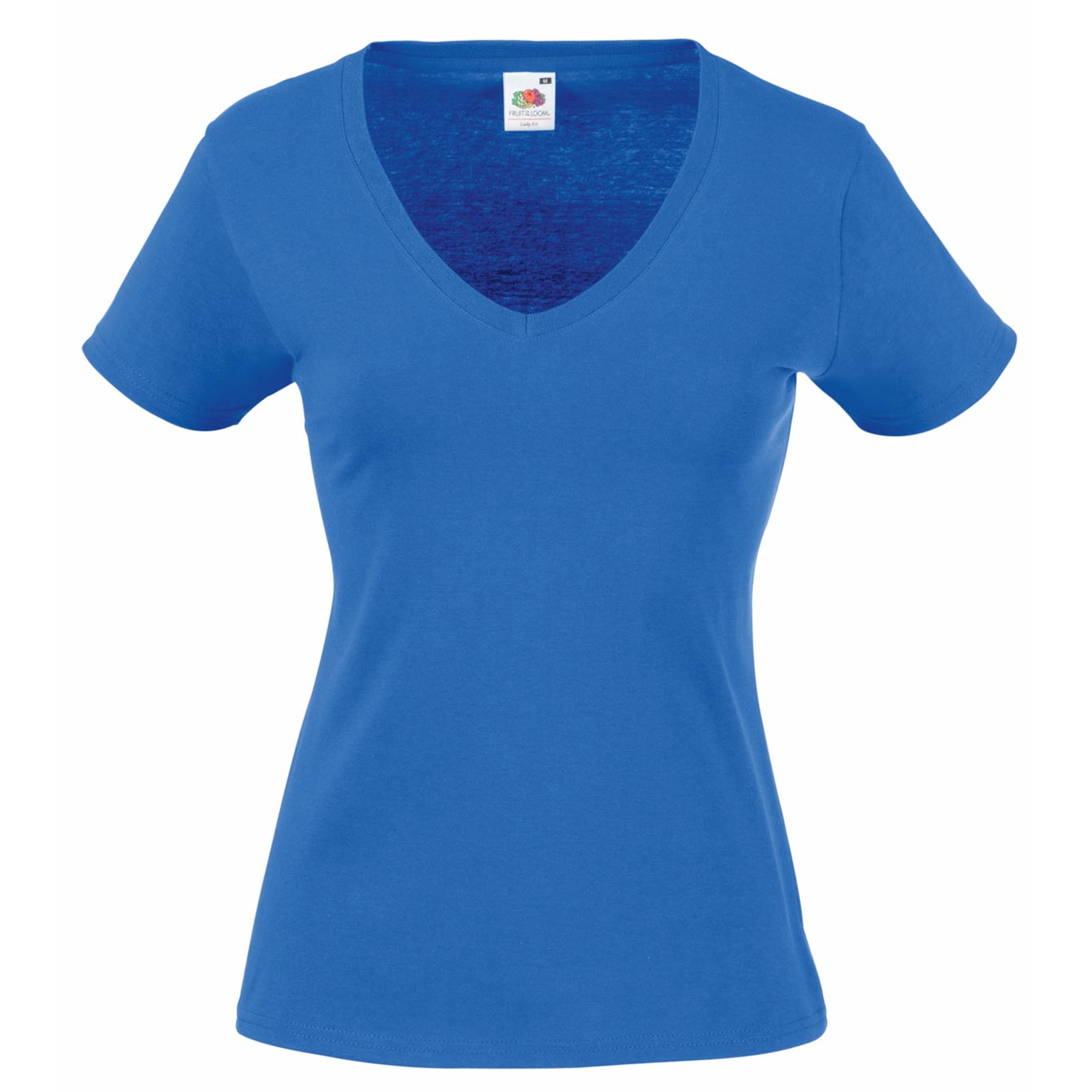 Lady-Fit V Neck V-Weight Tee - rövid ujjú női póló