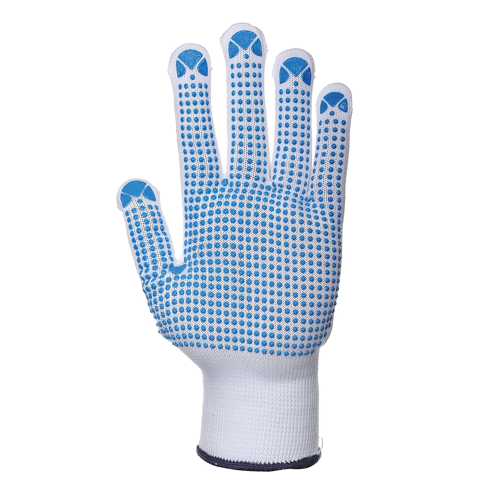 Nylon kesztyű PVC pontozott
