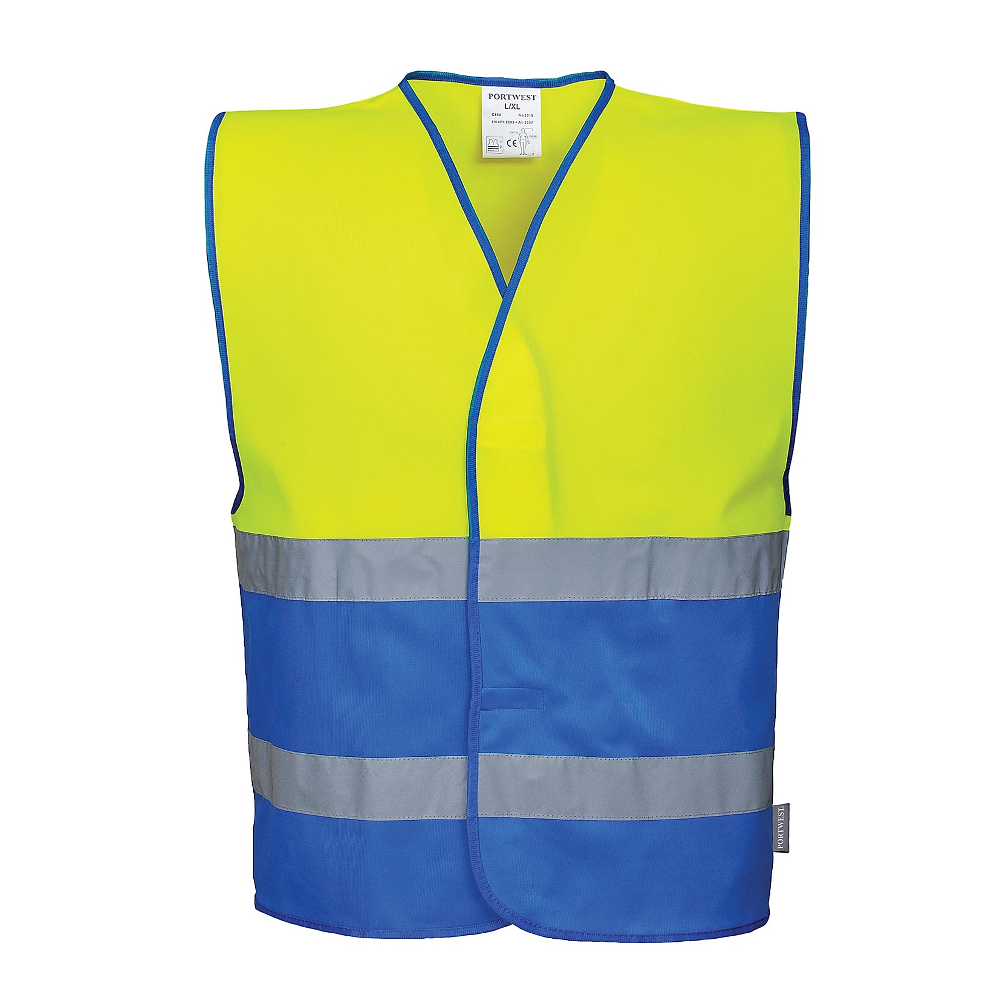 Hi-Vis kéttónusú mellény