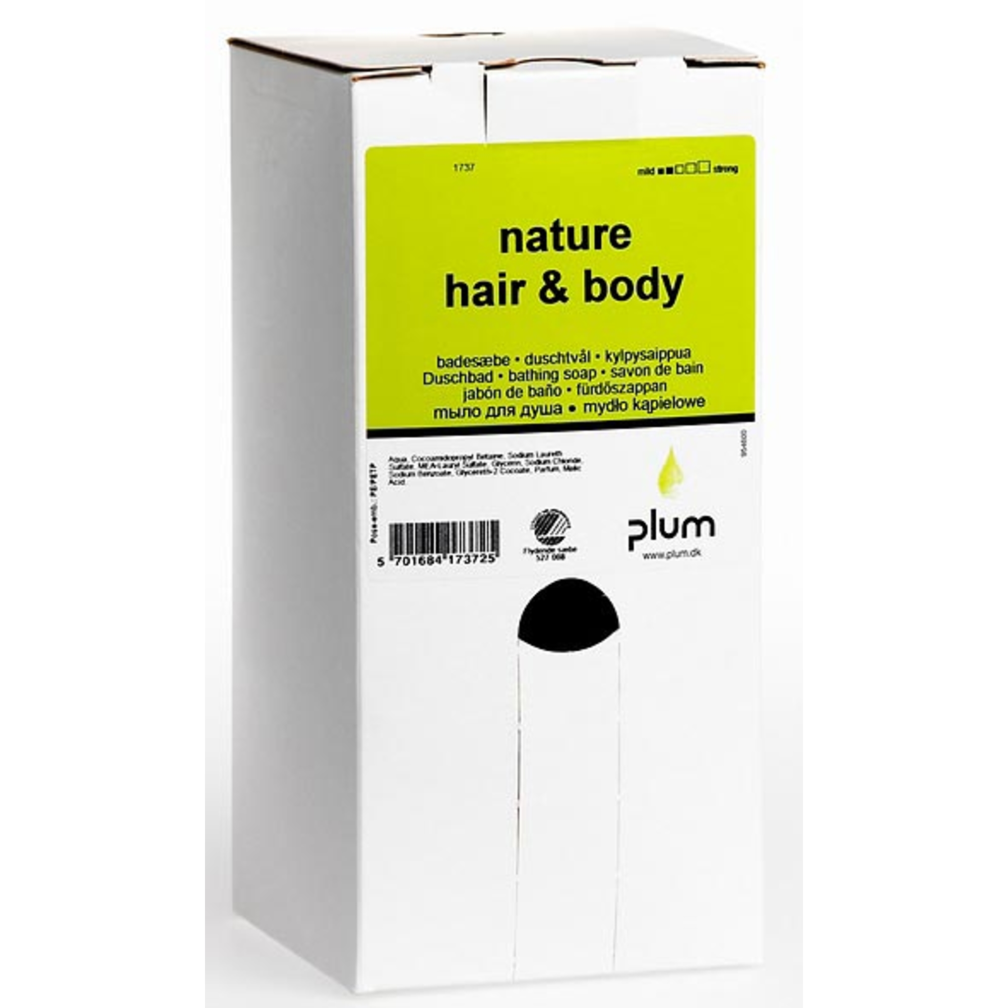 Plum nature hair&body tusfürdő és sampon 1,4 l