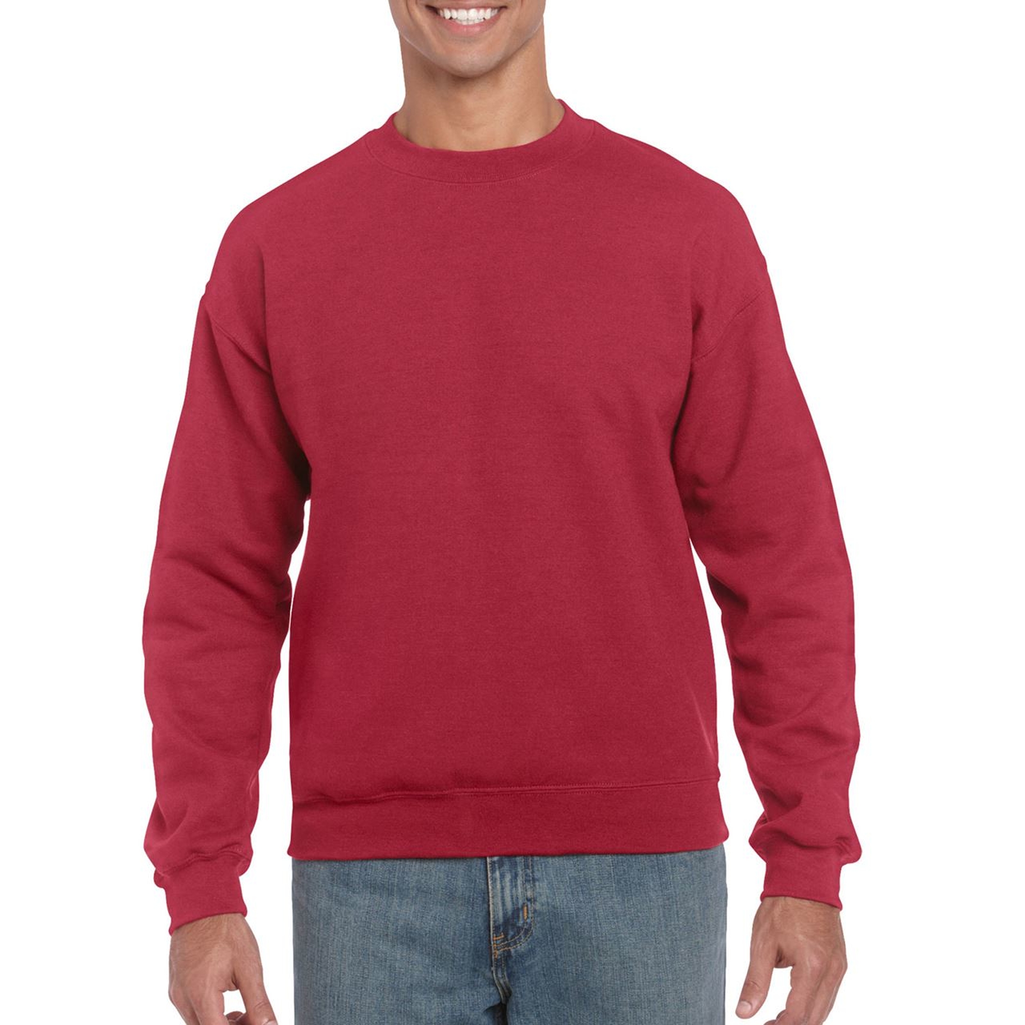 GILDAN® Crewneck - férfi pulóver