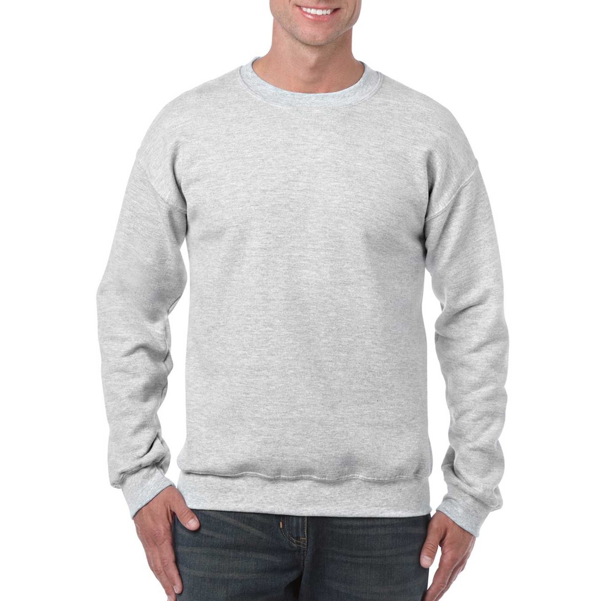 GILDAN® Crewneck - férfi pulóver