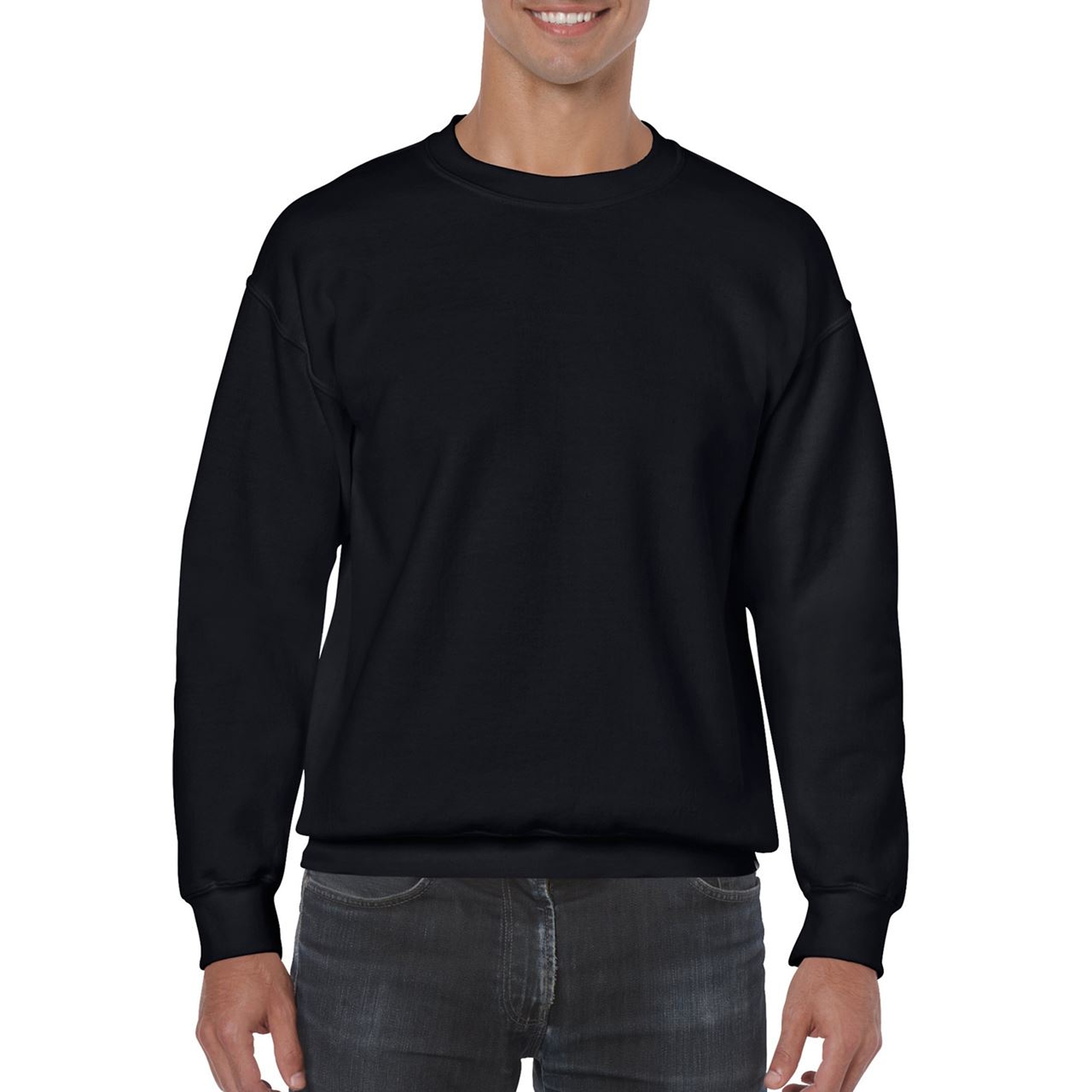 GILDAN® Crewneck - férfi pulóver