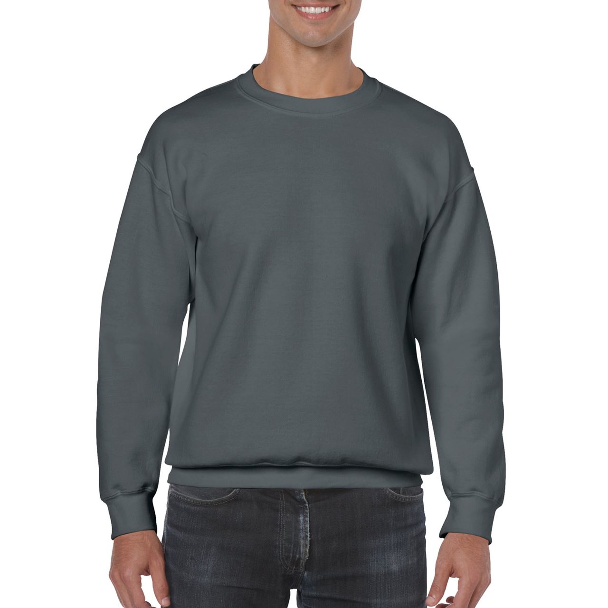 GILDAN® Crewneck - férfi pulóver