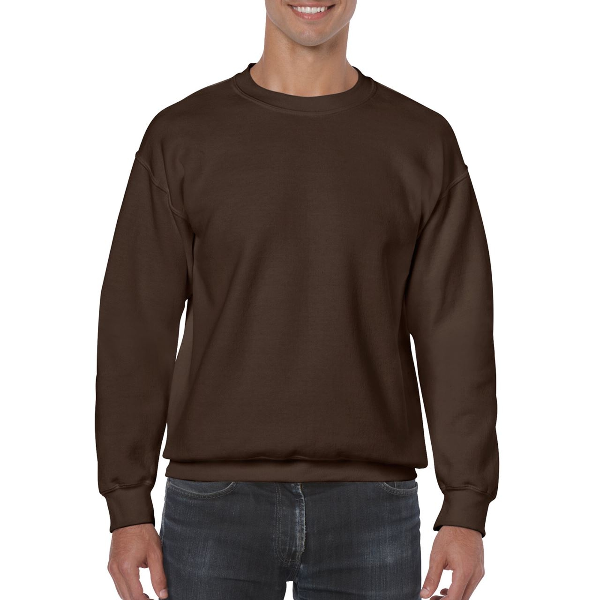 GILDAN® Crewneck - férfi pulóver