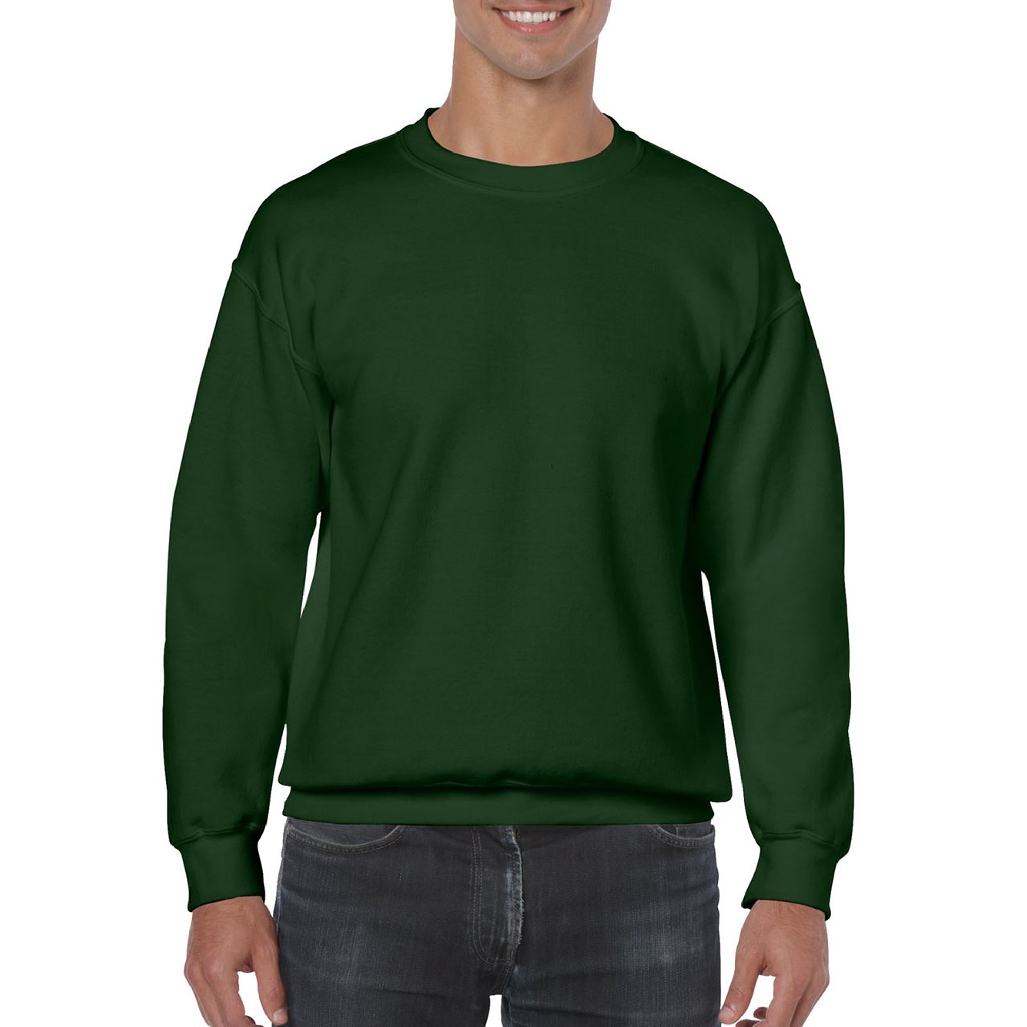 GILDAN® Crewneck - férfi pulóver