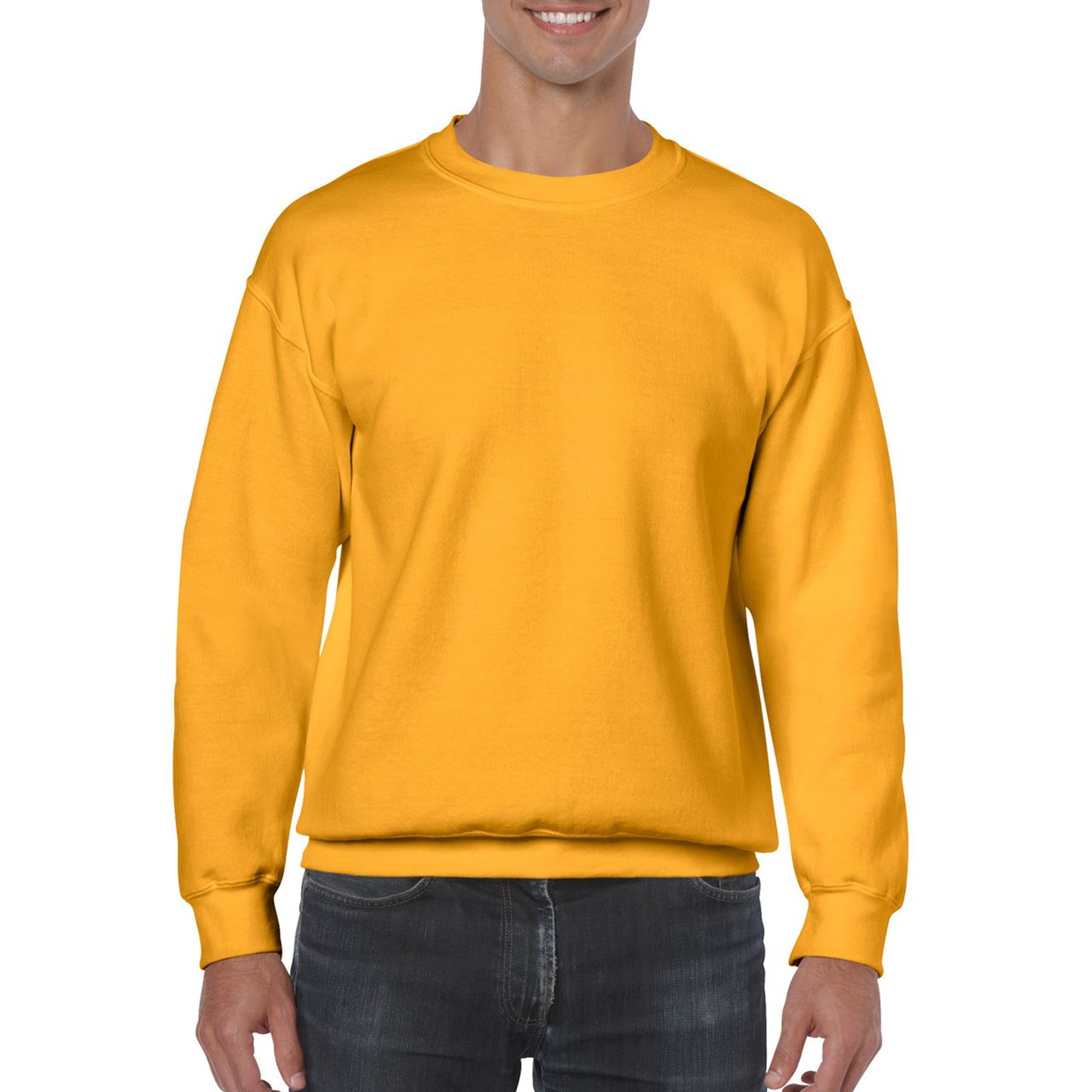 GILDAN® Crewneck - férfi pulóver