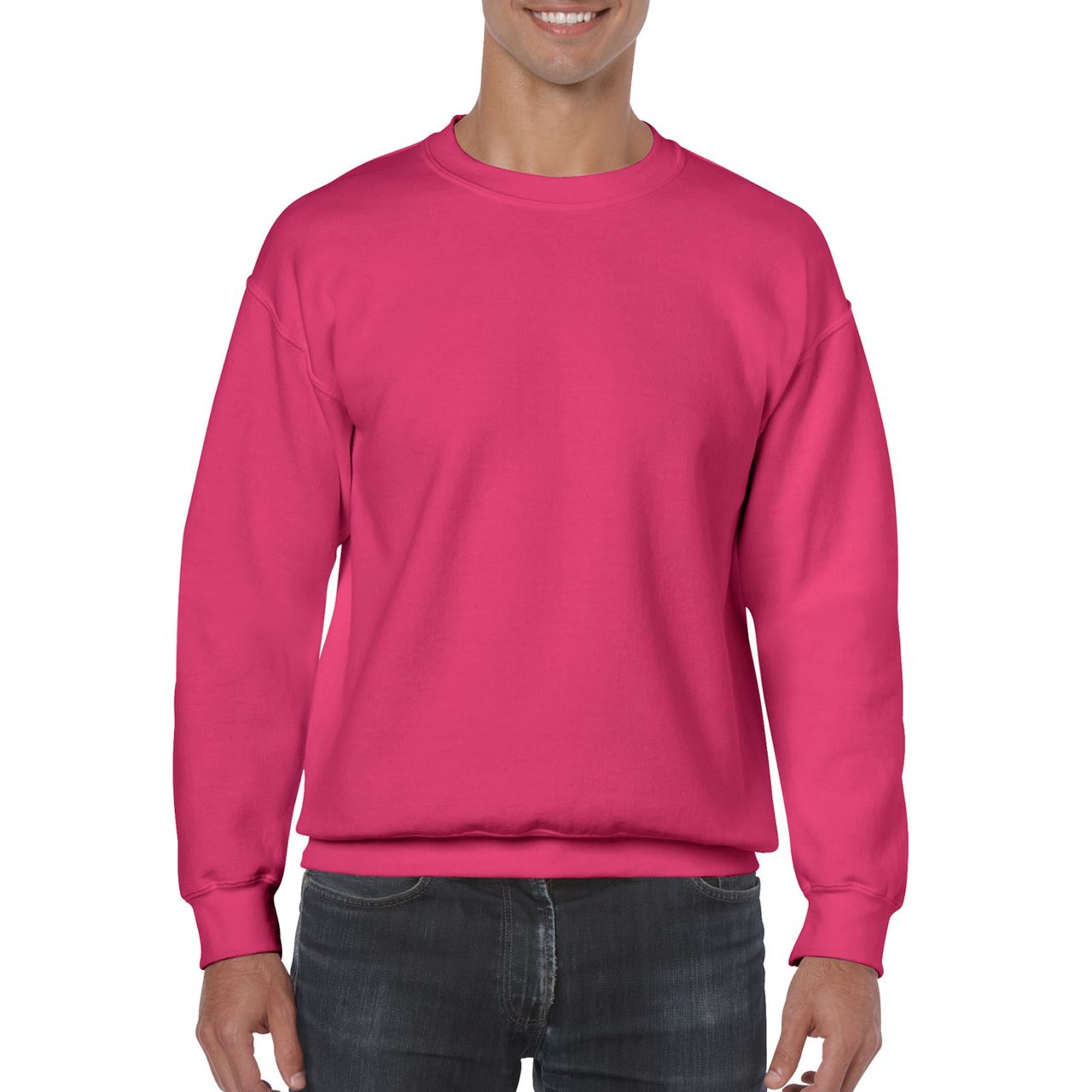 GILDAN® Crewneck - férfi pulóver