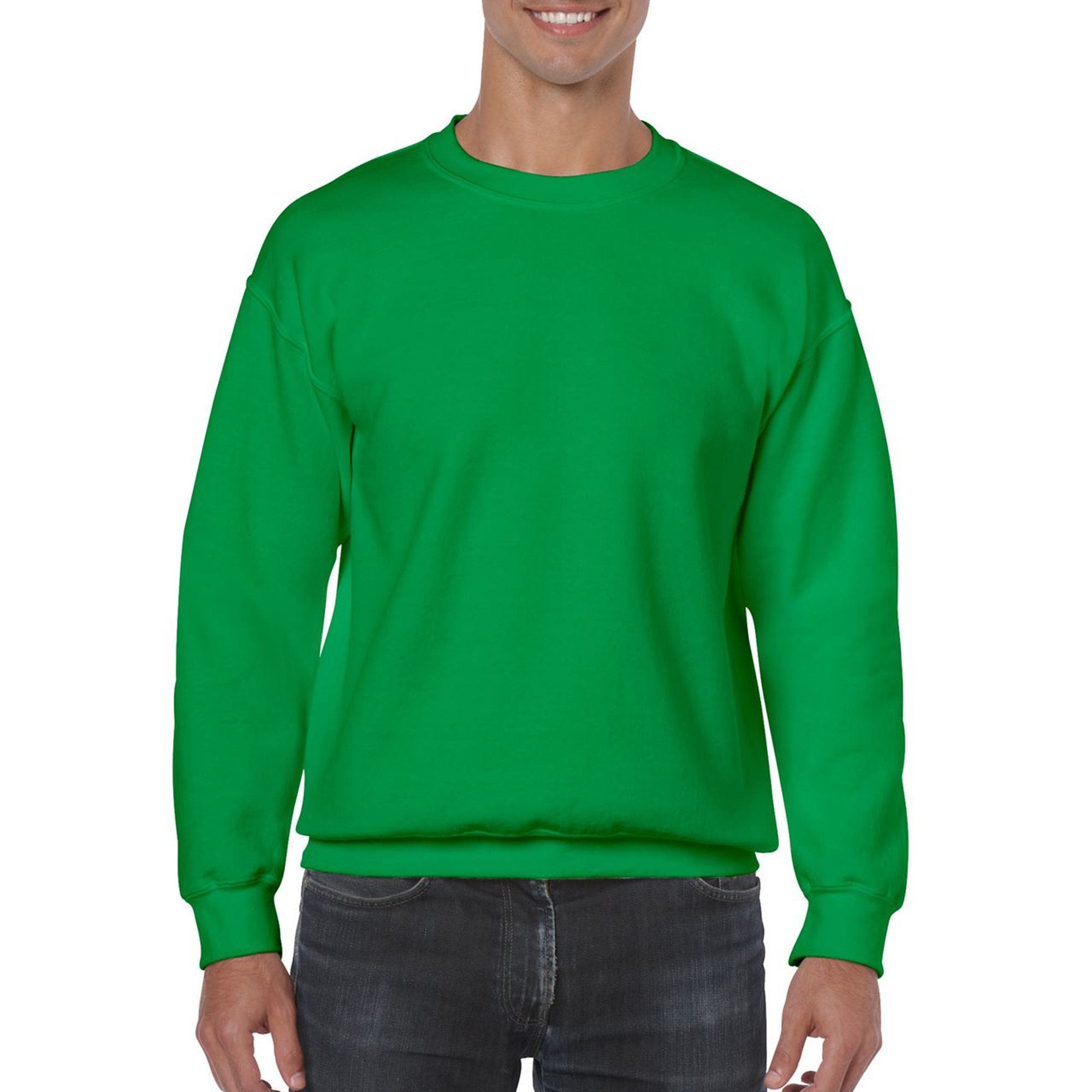 GILDAN® Crewneck - férfi pulóver