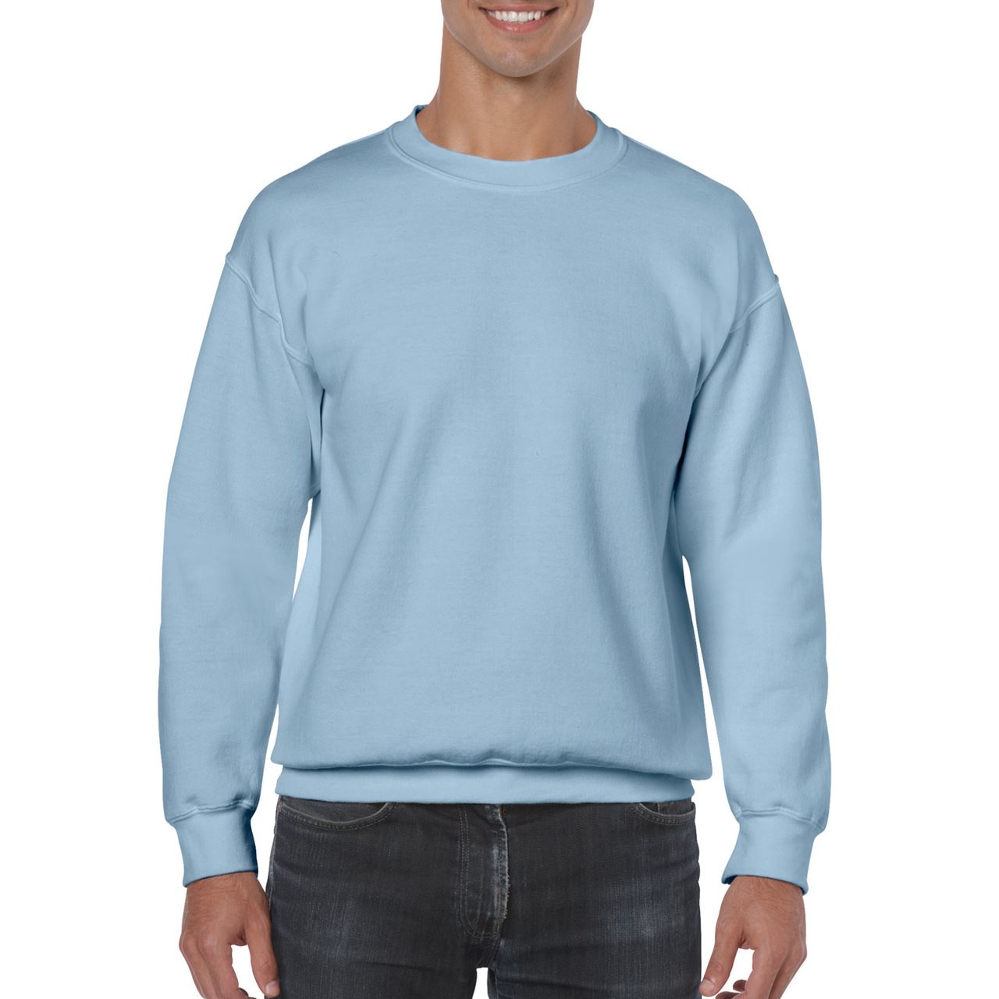 GILDAN® Crewneck - férfi pulóver