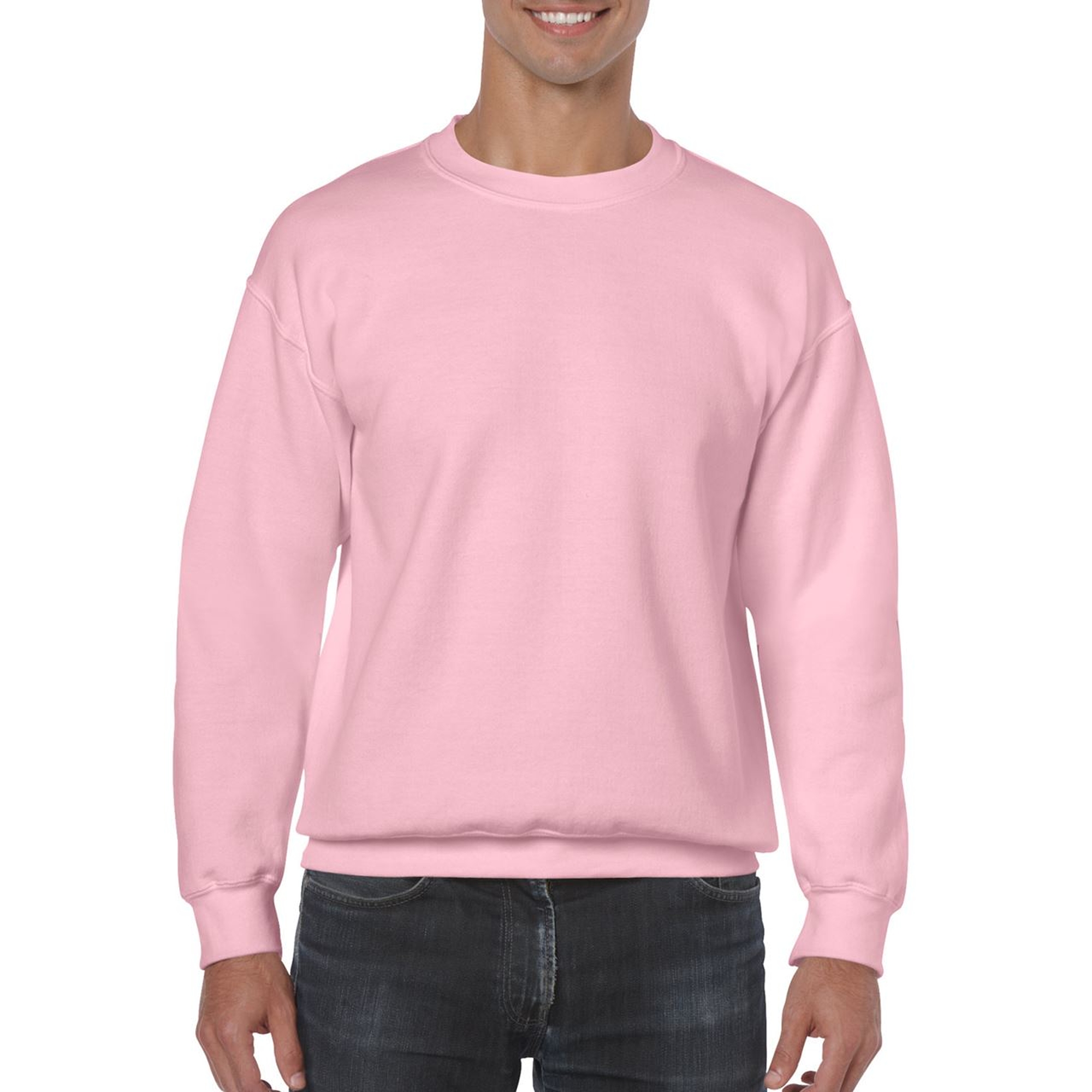 GILDAN® Crewneck - férfi pulóver