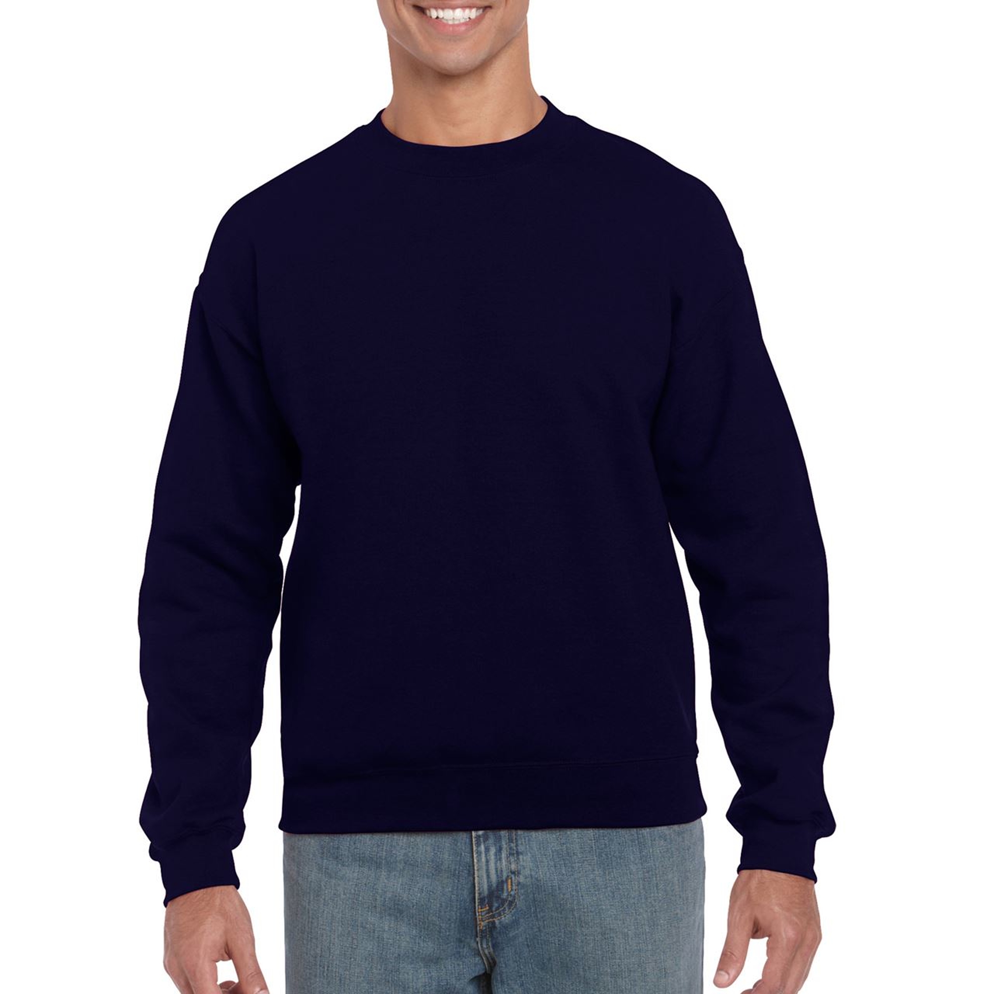 GILDAN® Crewneck - férfi pulóver