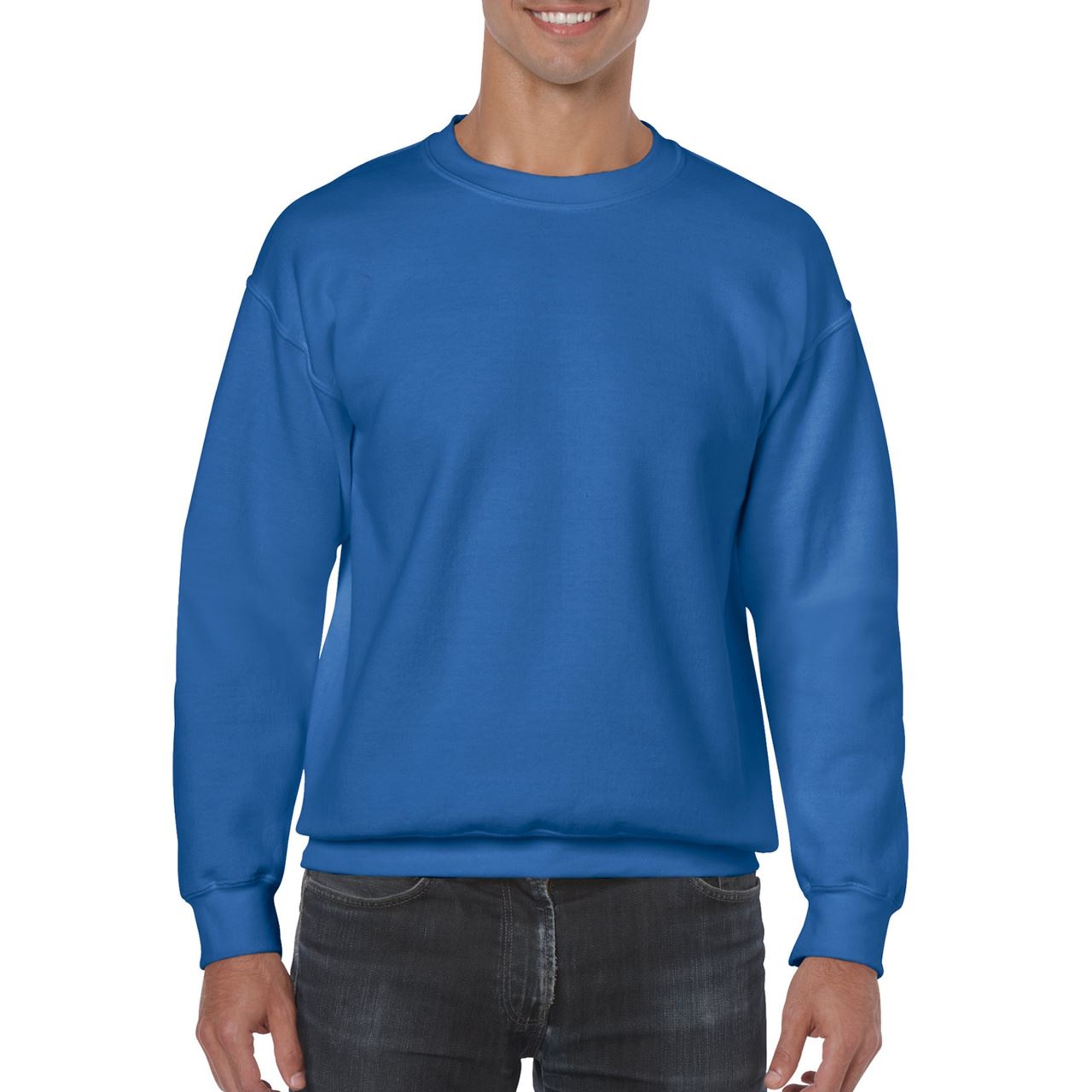 GILDAN® Crewneck - férfi pulóver