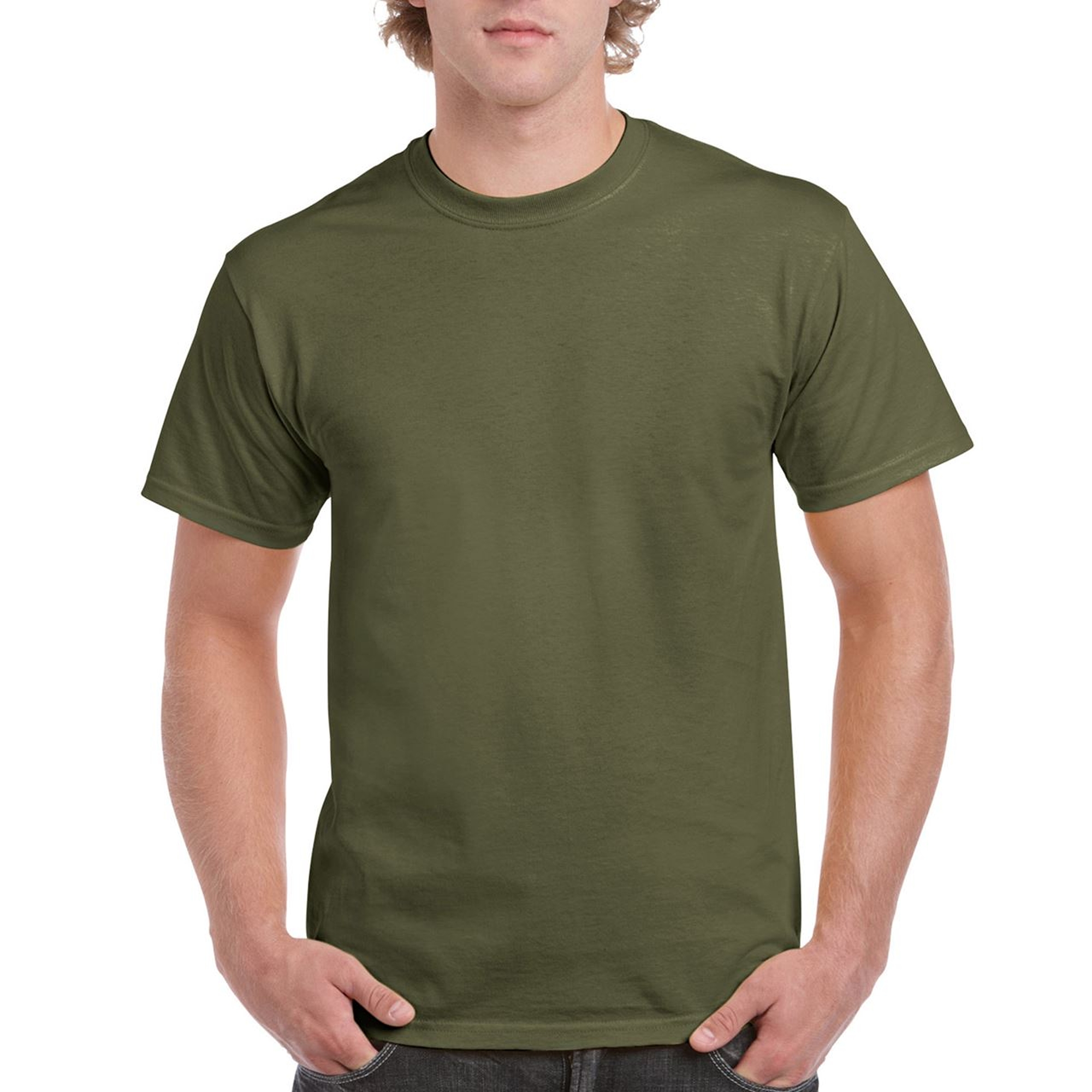 Gildan Ultra Cotton Classic Fit - rövid ujjú, férfi póló