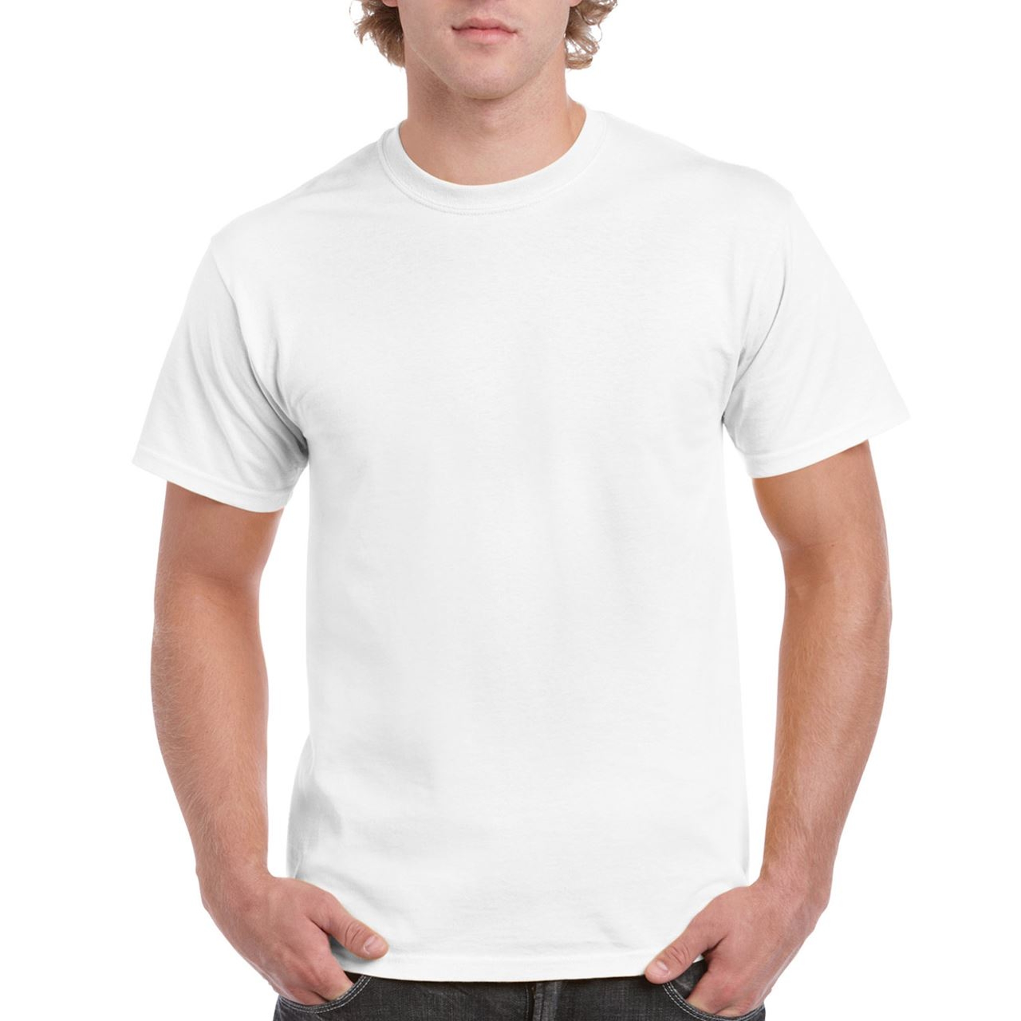 Gildan Ultra Cotton Classic Fit - rövid ujjú, férfi póló