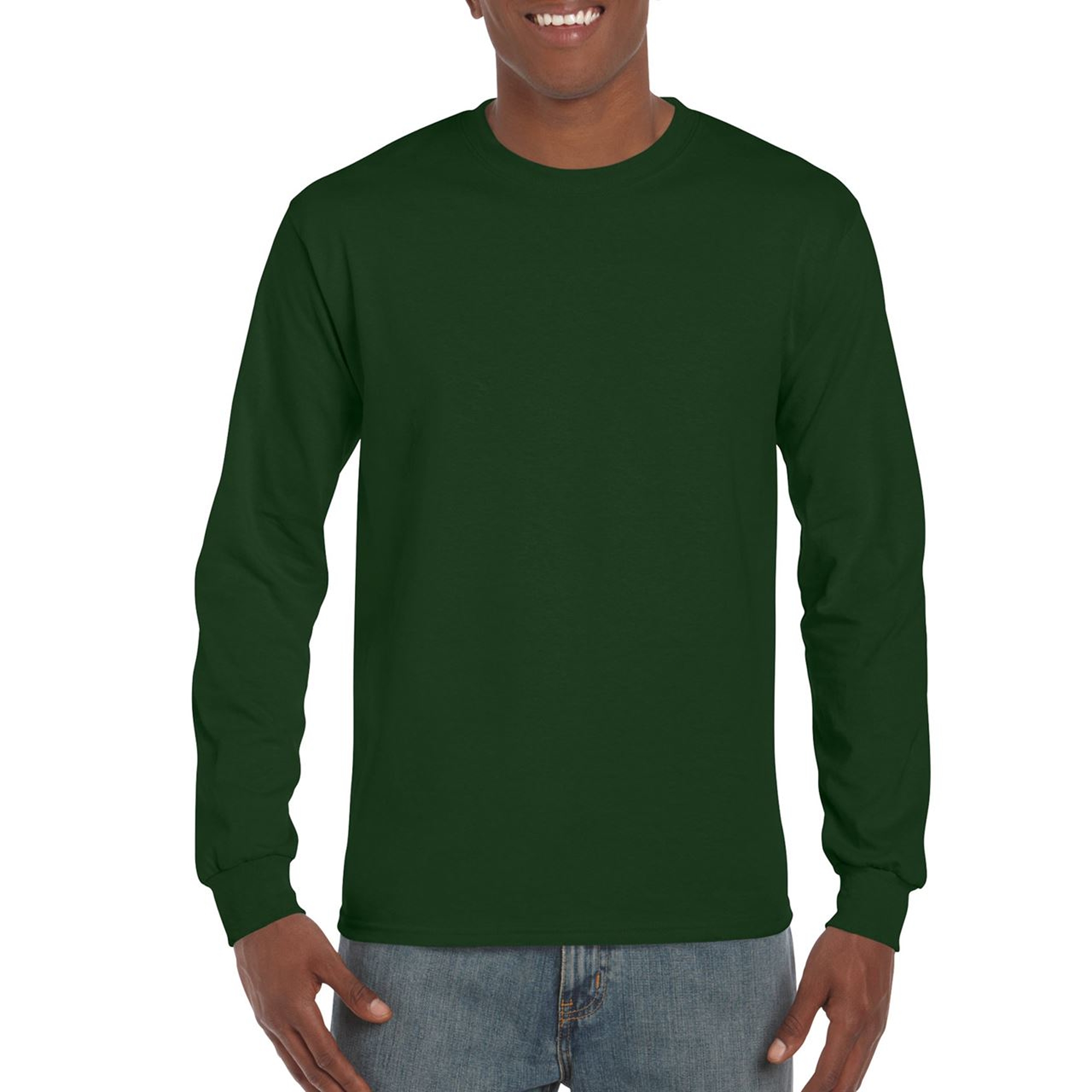 Gildan Ultra Cotton Classic Fit - hosszú ujjú, férfi póló