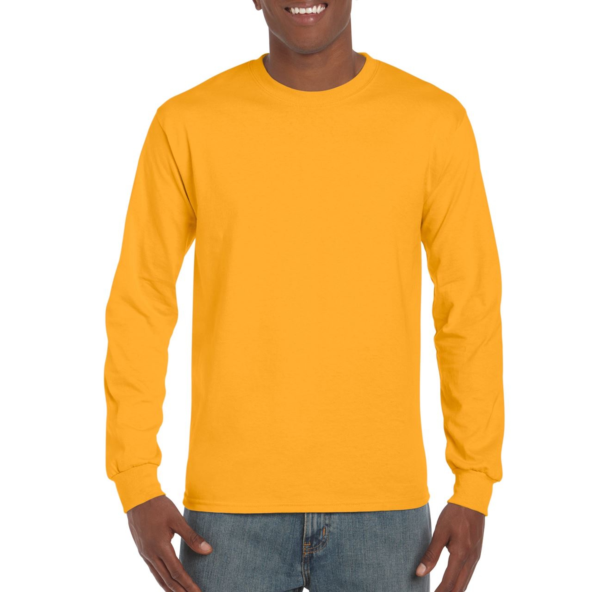 Gildan Ultra Cotton Classic Fit - hosszú ujjú, férfi póló