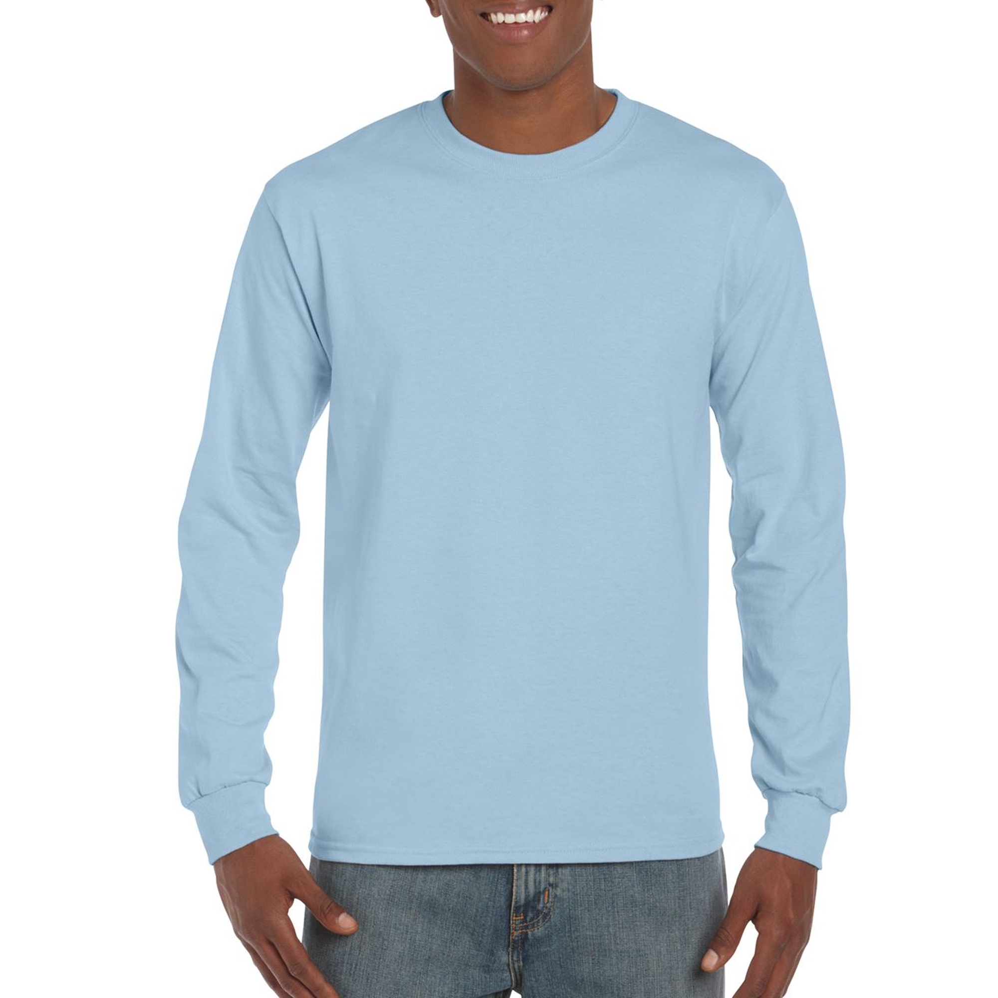 Gildan Ultra Cotton Classic Fit - hosszú ujjú, férfi póló