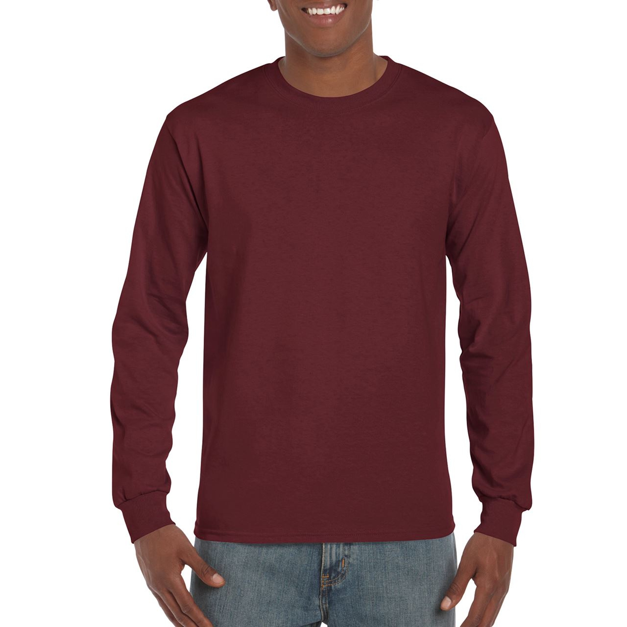Gildan Ultra Cotton Classic Fit - hosszú ujjú, férfi póló
