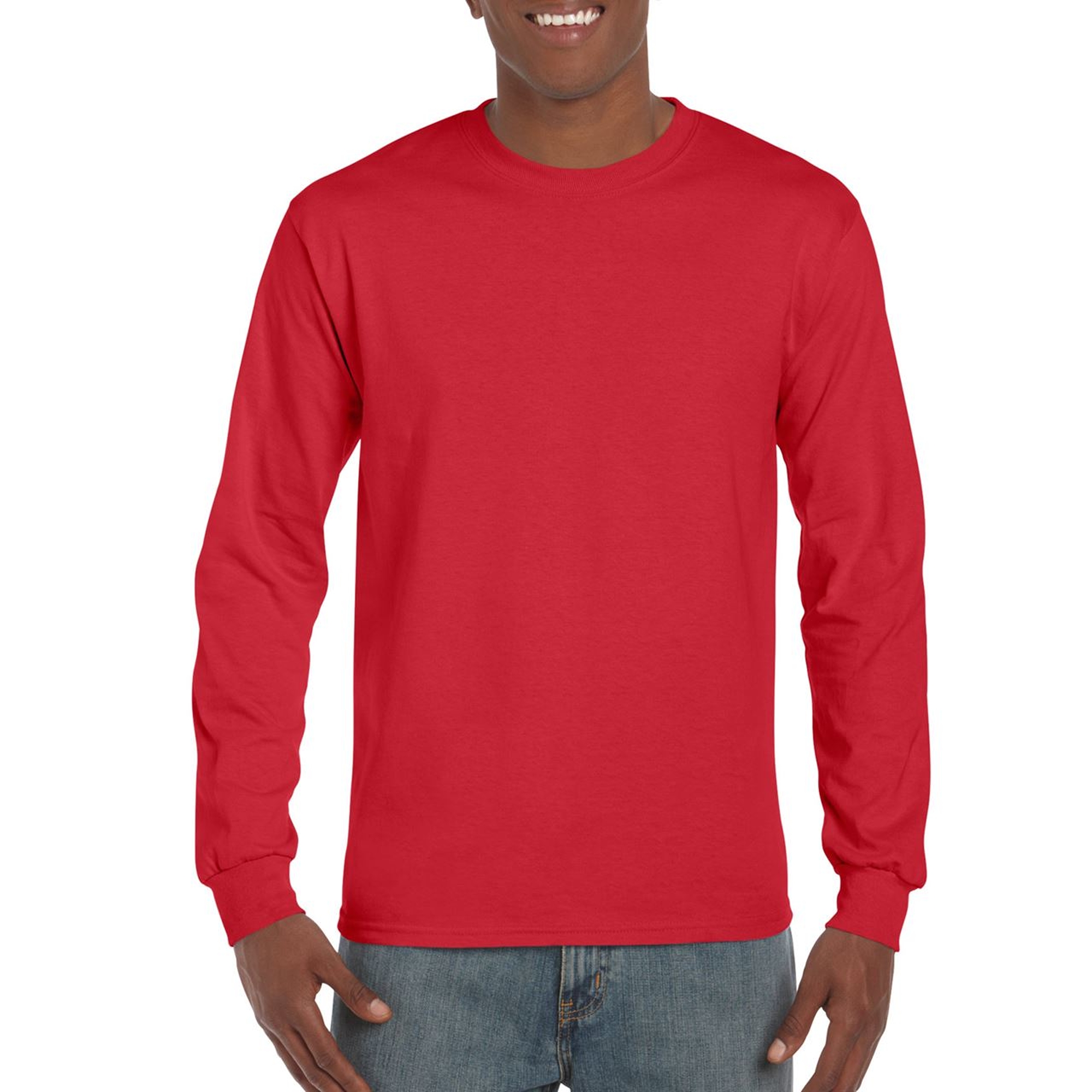 Gildan Ultra Cotton Classic Fit - hosszú ujjú, férfi póló
