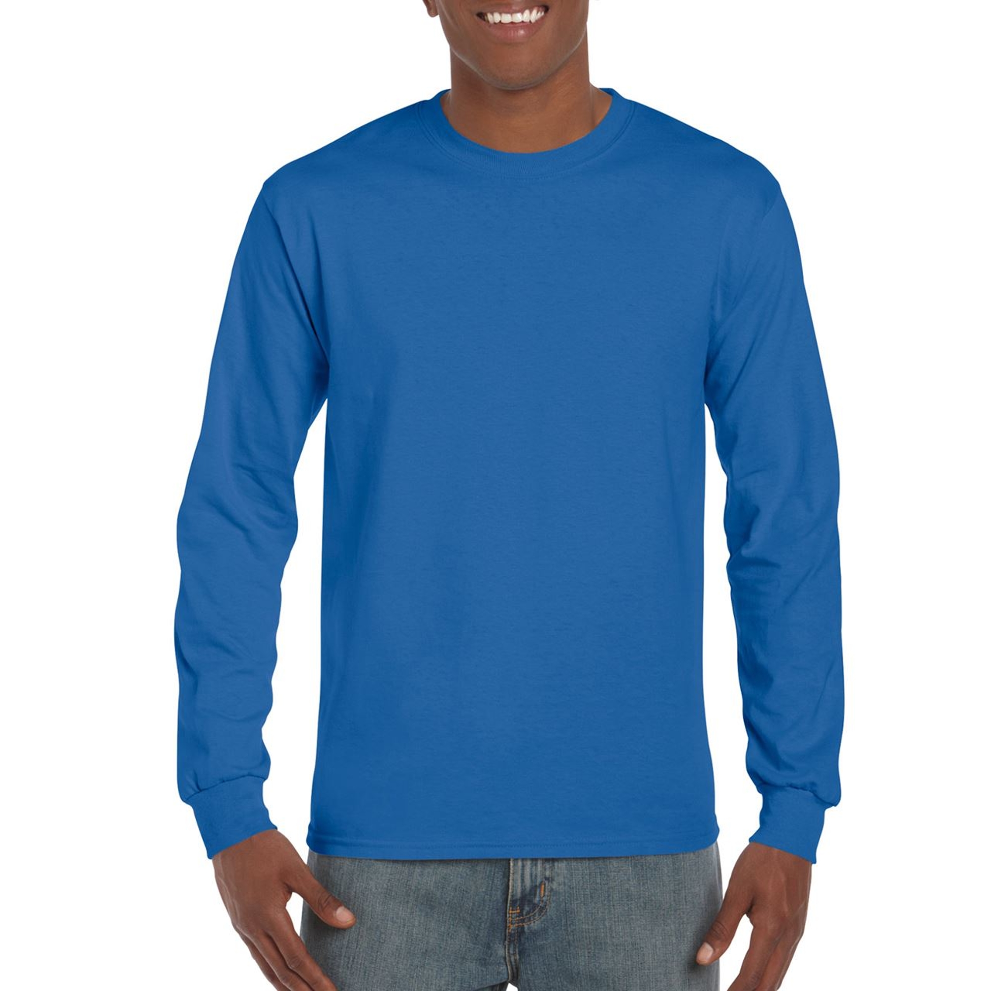 Gildan Ultra Cotton Classic Fit - hosszú ujjú, férfi póló