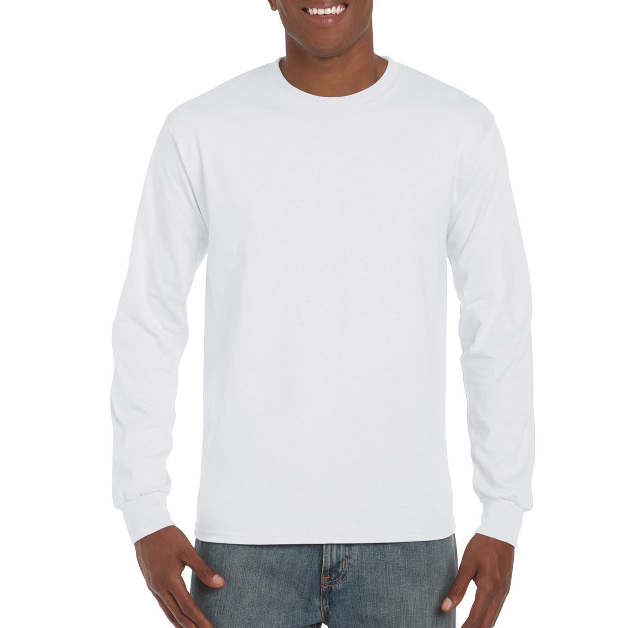 Gildan Ultra Cotton Classic Fit - hosszú ujjú, férfi póló