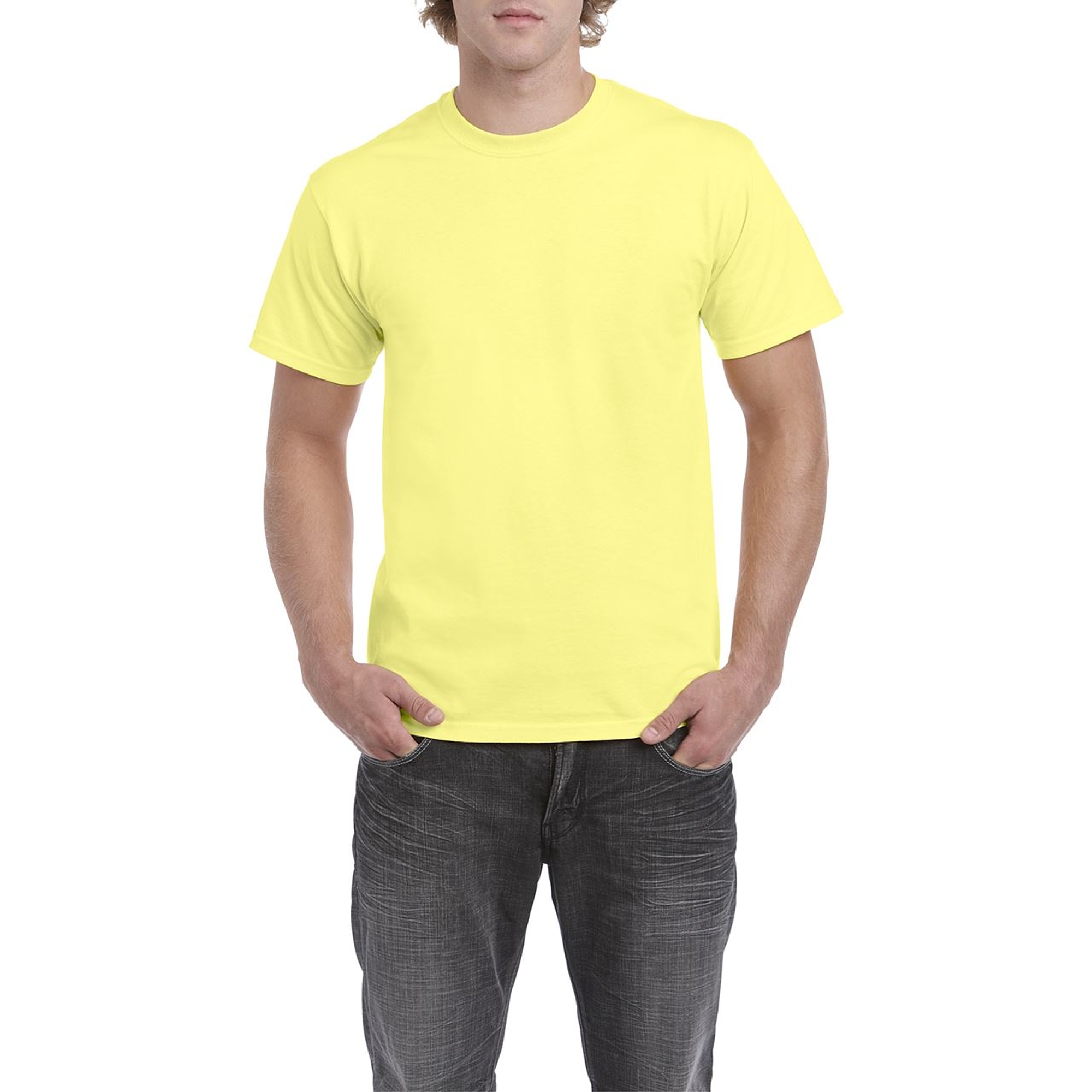 Gildan Heavy Cotton Classic Fit - rövid ujjú, férfi póló