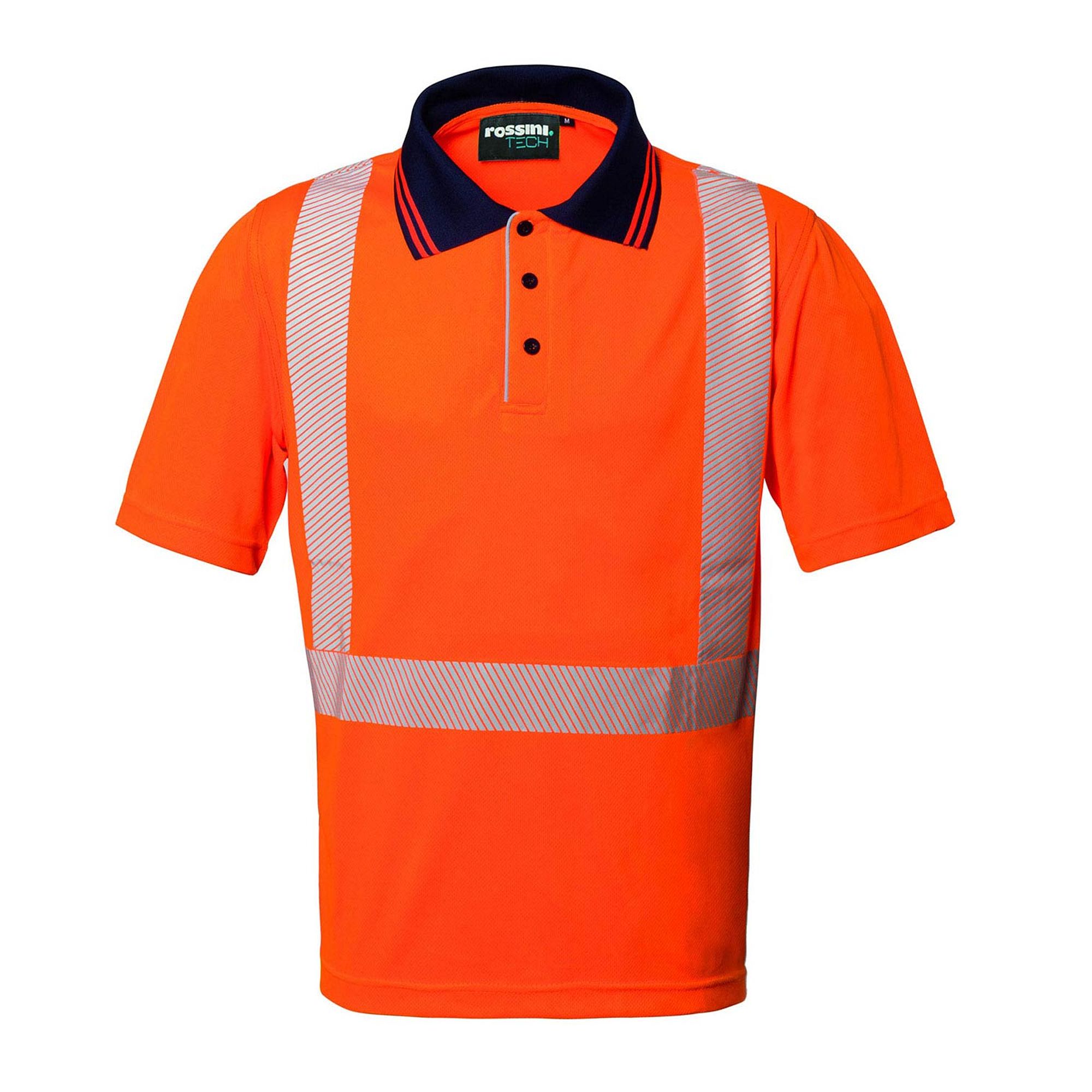 Rossini SEAL HI-VIS láthatósági galléros póló