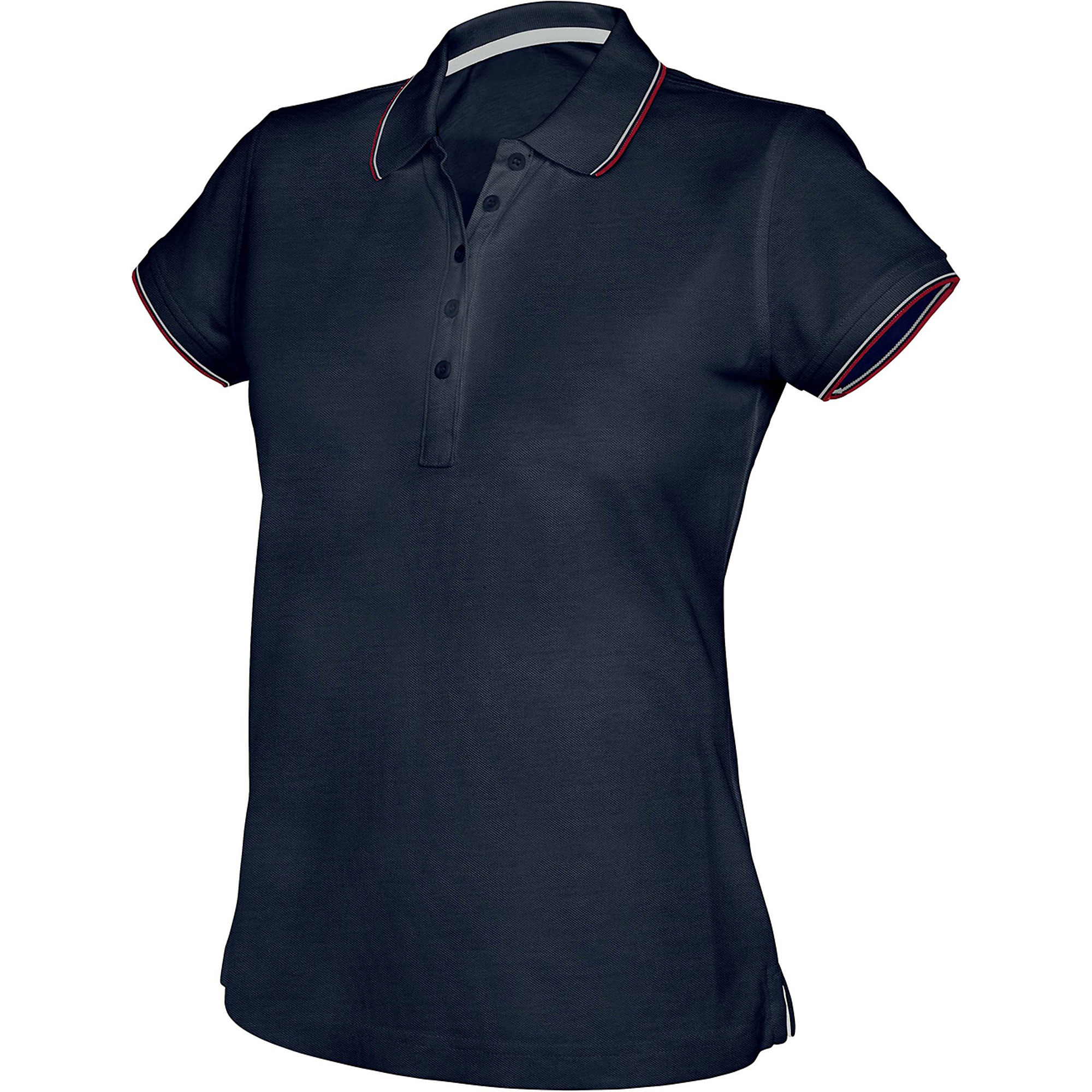 Kariban Ladie s Short Sleeve Polo Shirt - rövid ujjú, női galléros póló