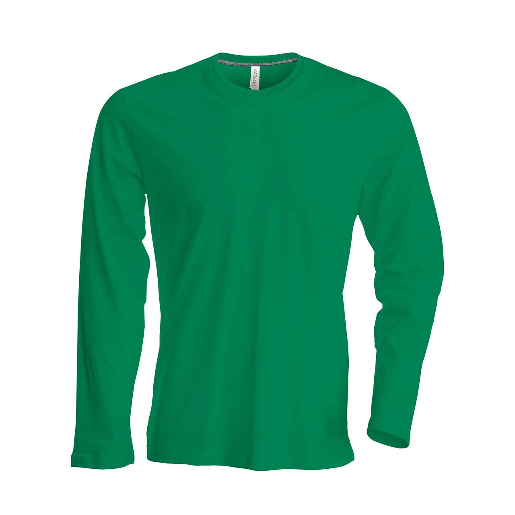 Kariban Long Sleeve Crew Neck - hosszú ujjú, férfi póló