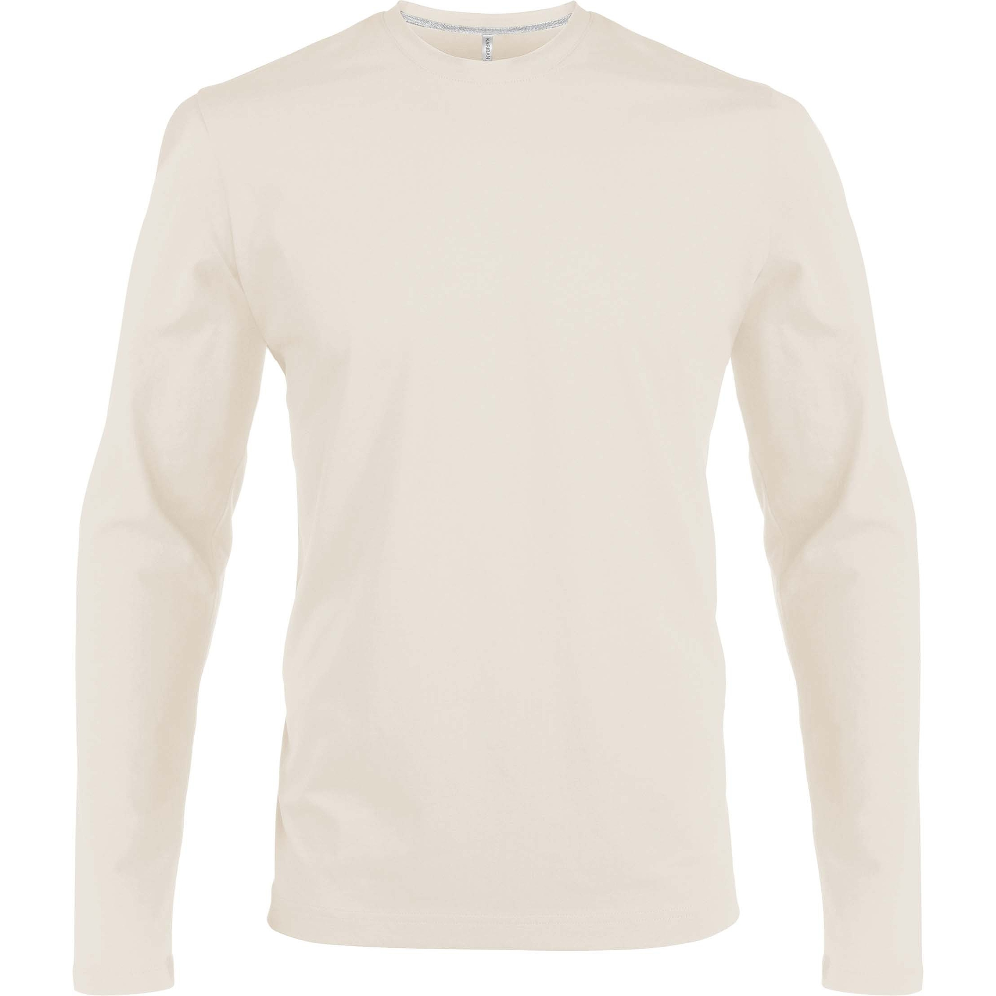 Kariban Long Sleeve Crew Neck - hosszú ujjú, férfi póló