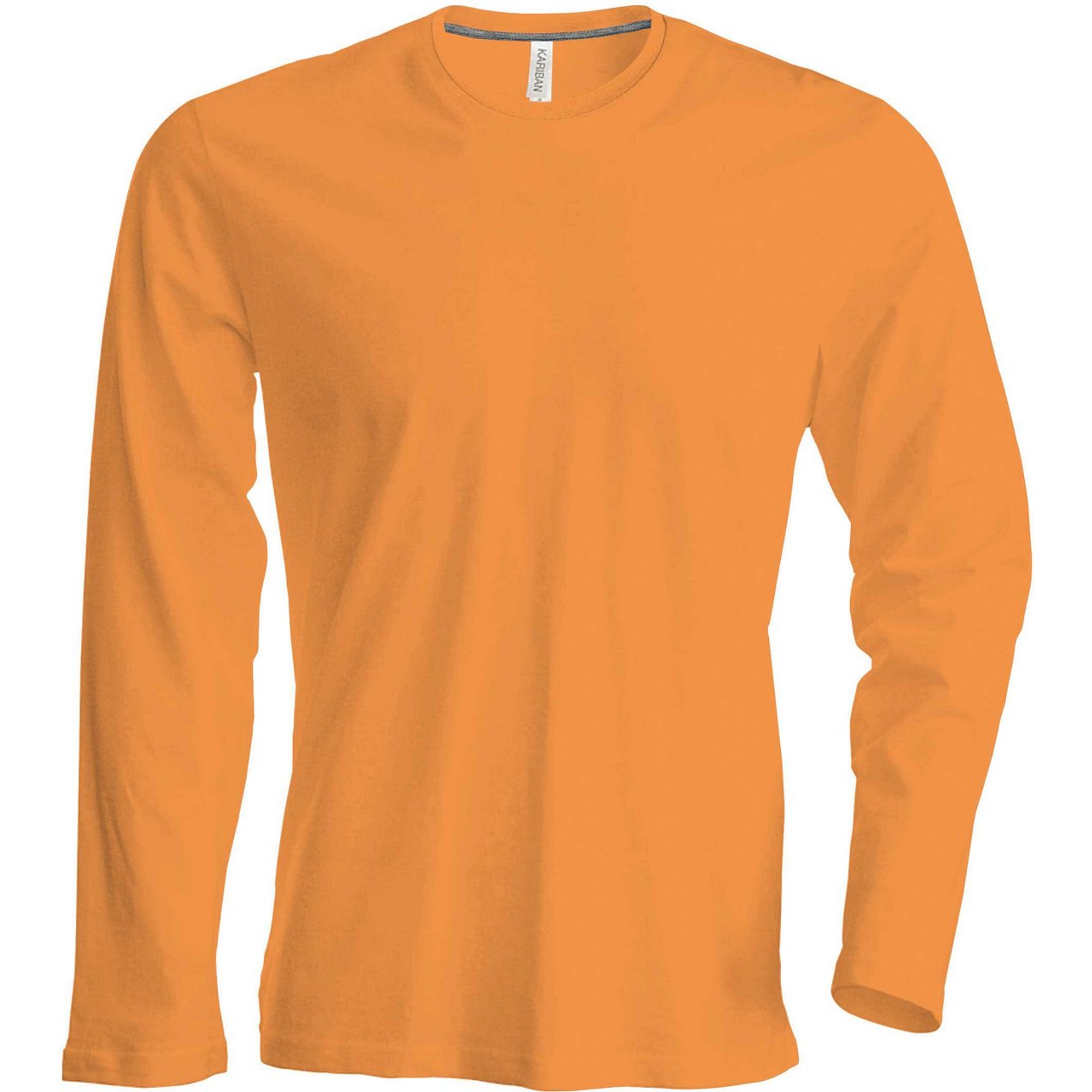 Kariban Long Sleeve Crew Neck - hosszú ujjú, férfi póló