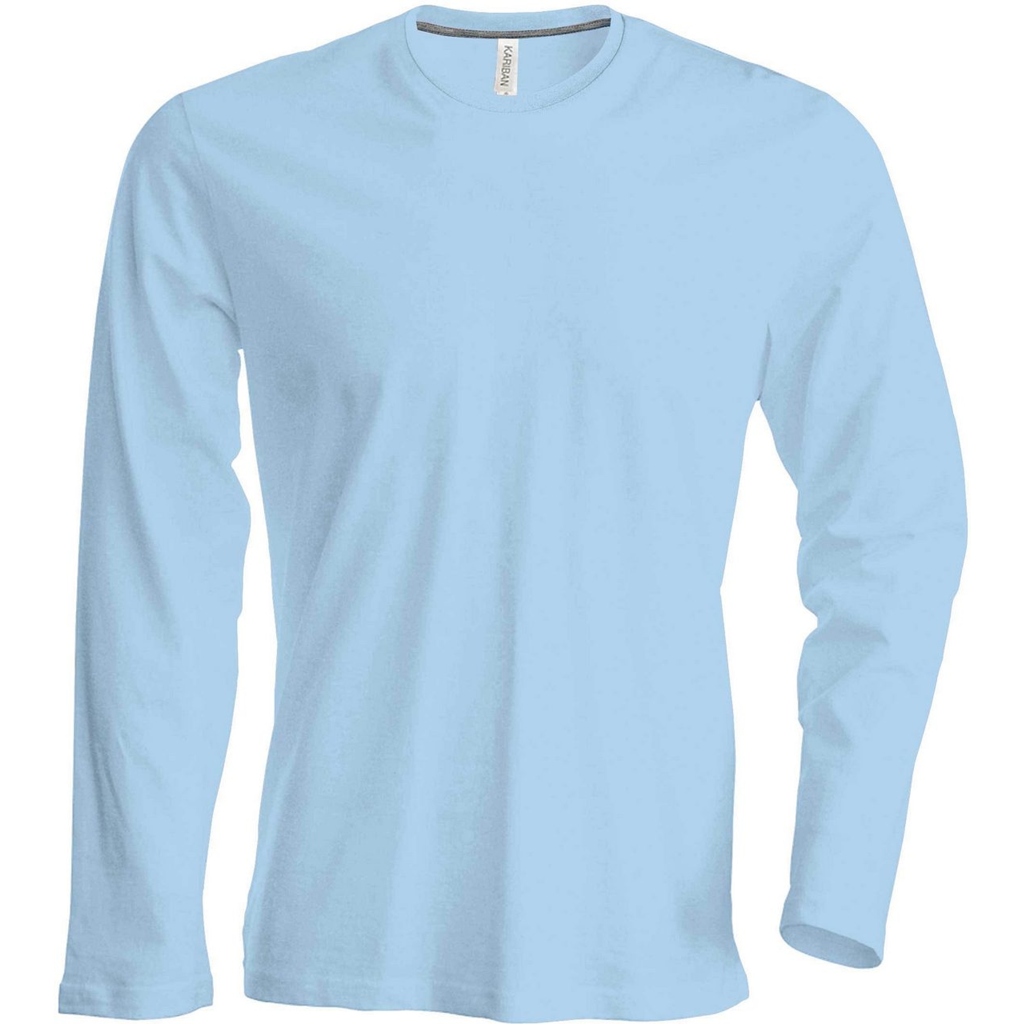 Kariban Long Sleeve Crew Neck - hosszú ujjú, férfi póló