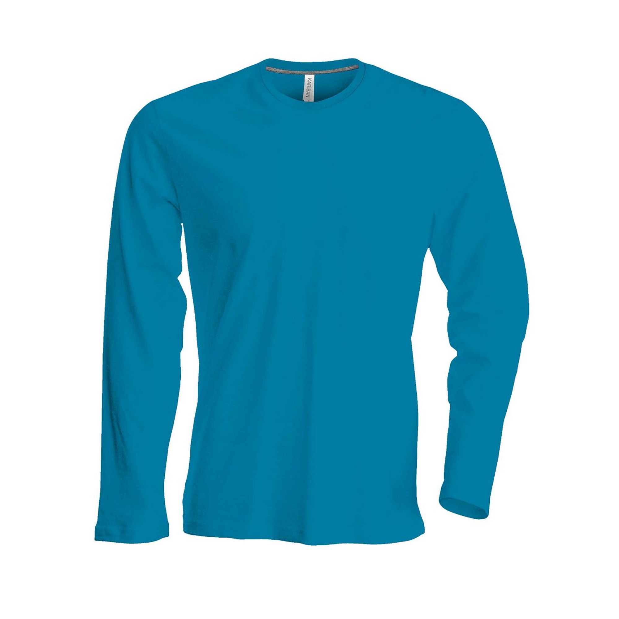 Kariban Long Sleeve Crew Neck - hosszú ujjú, férfi póló