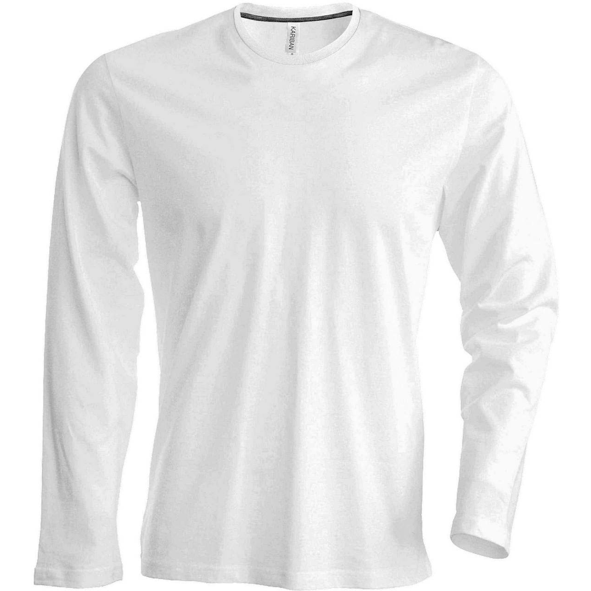Kariban Long Sleeve Crew Neck - hosszú ujjú, férfi póló