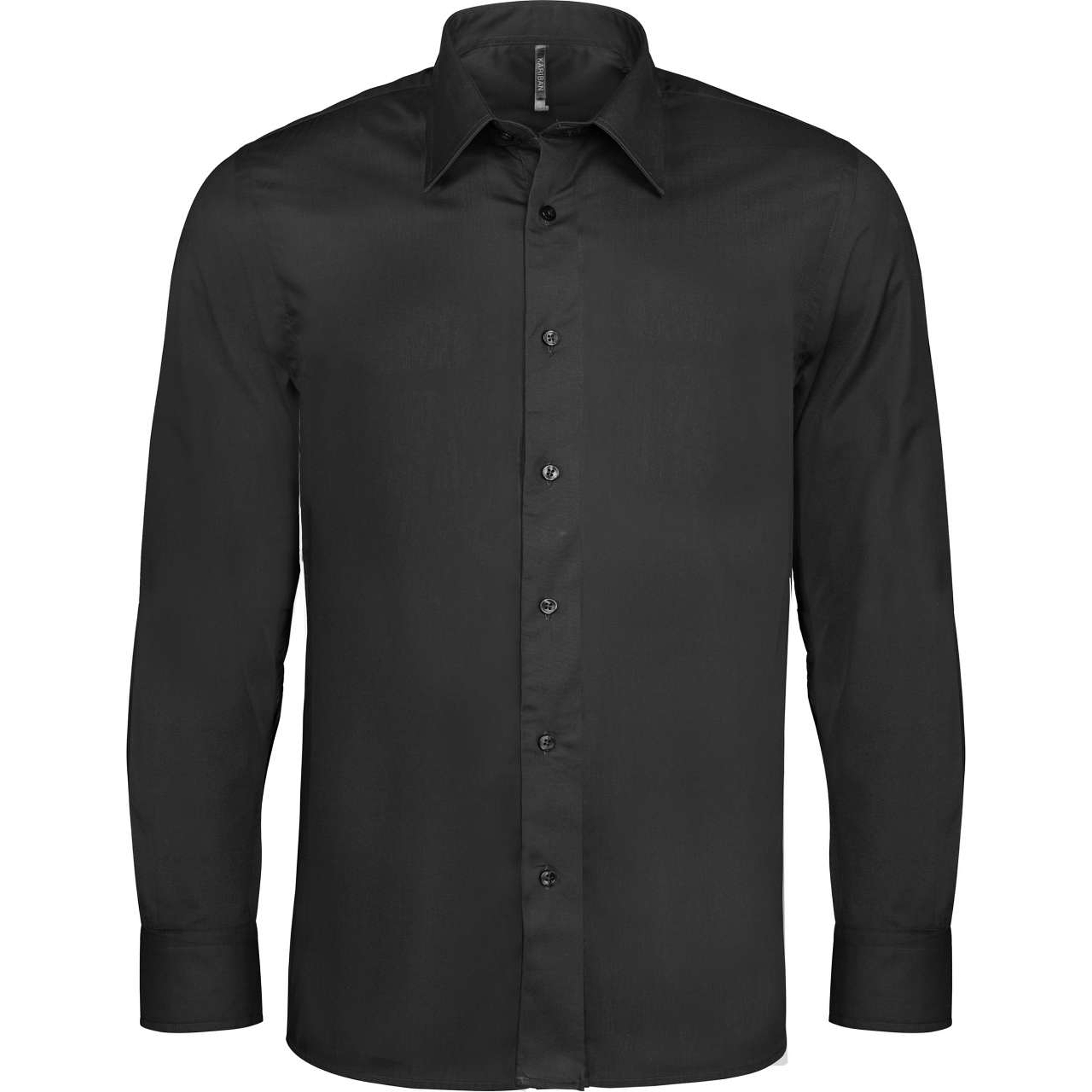 Kariban Stretch Shirt - hosszú ujjú, férfi ing