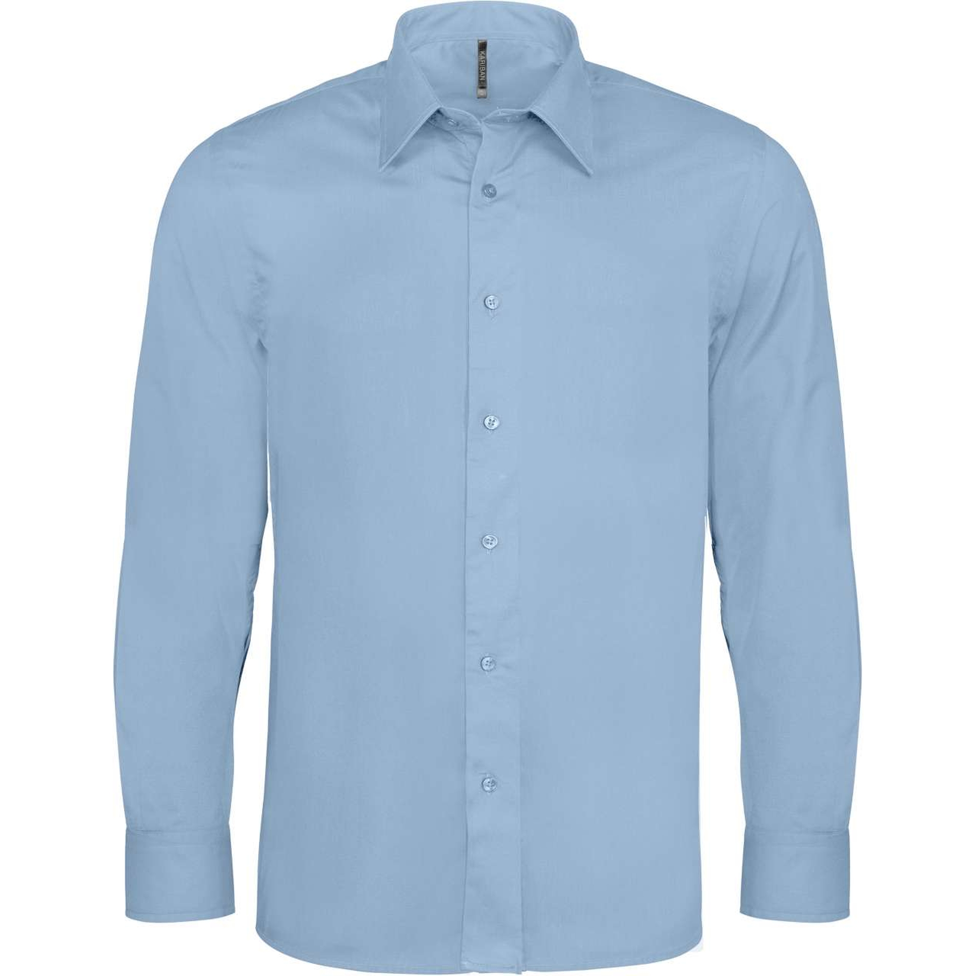 Kariban Stretch Shirt - hosszú ujjú, férfi ing