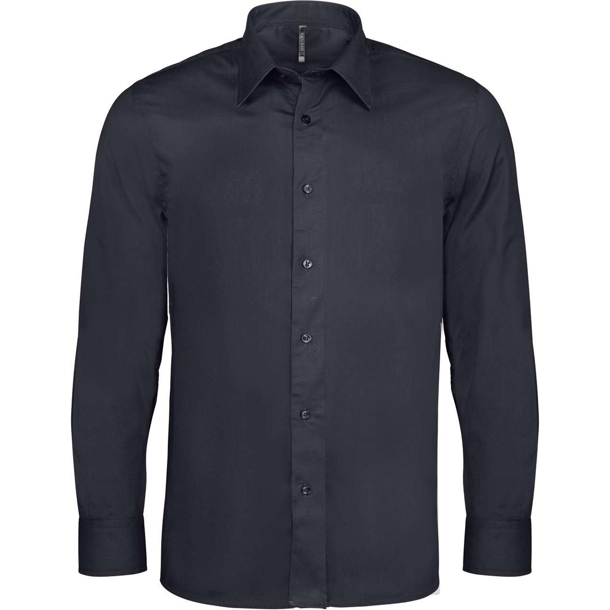 Kariban Stretch Shirt - hosszú ujjú, férfi ing