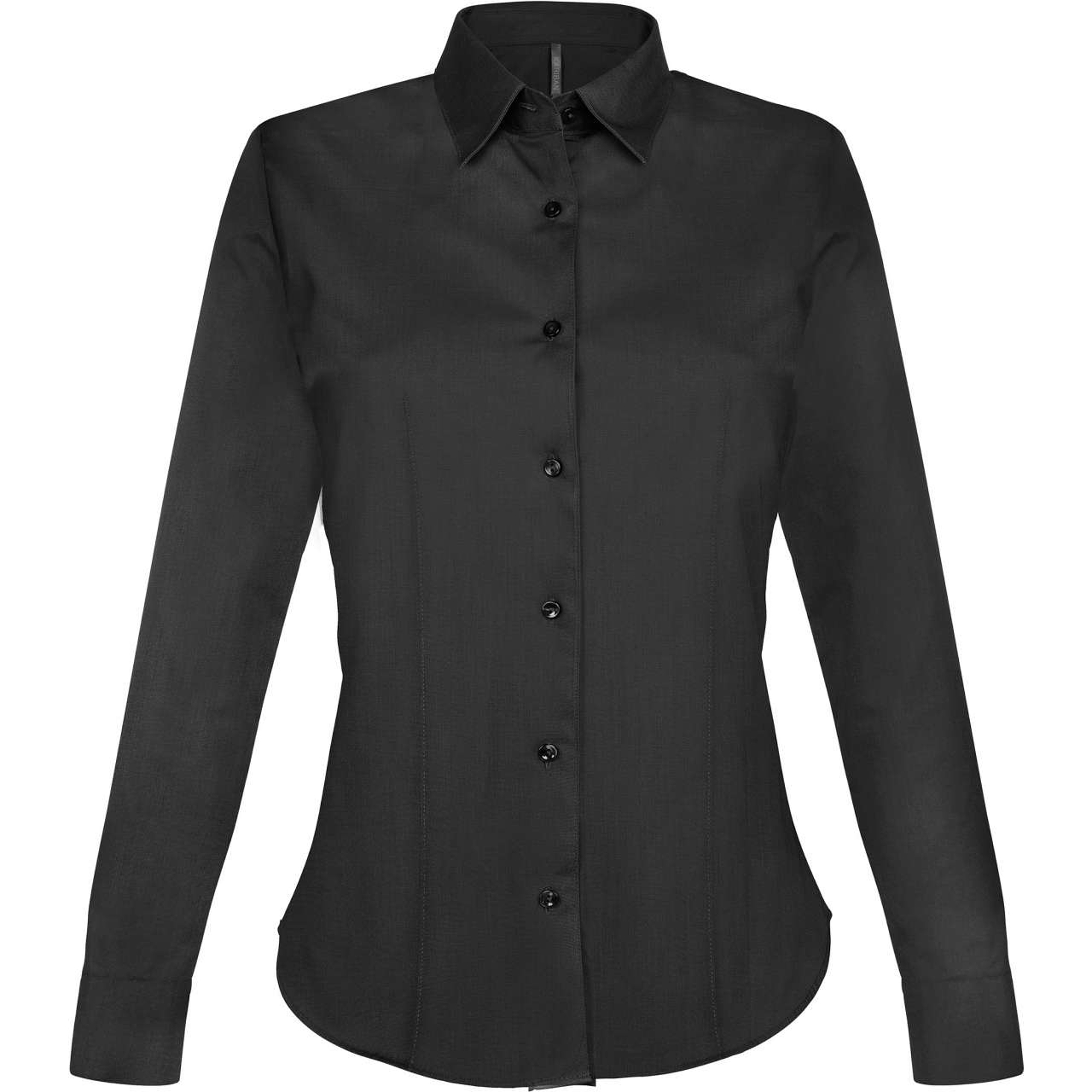 Kariban Stretch Shirt - hosszú ujjú, női ing