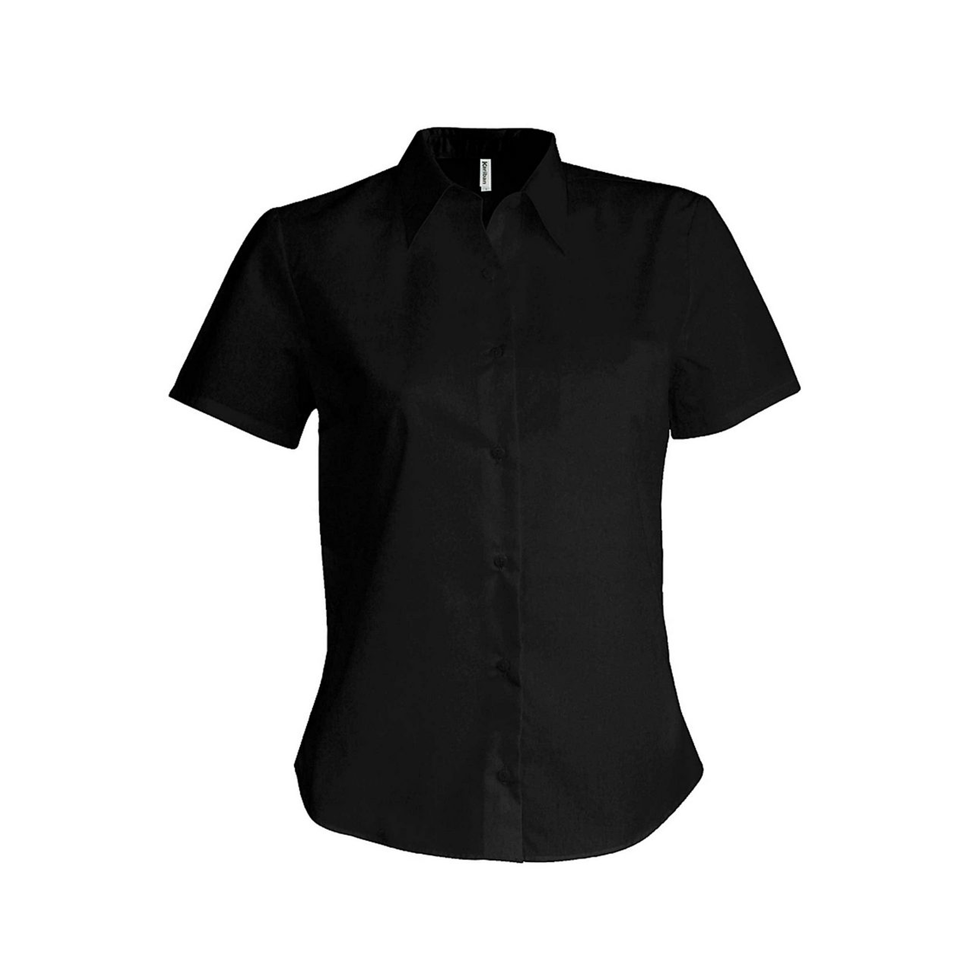 Kariban Stretch Shirt - rövid ujjú, női ing