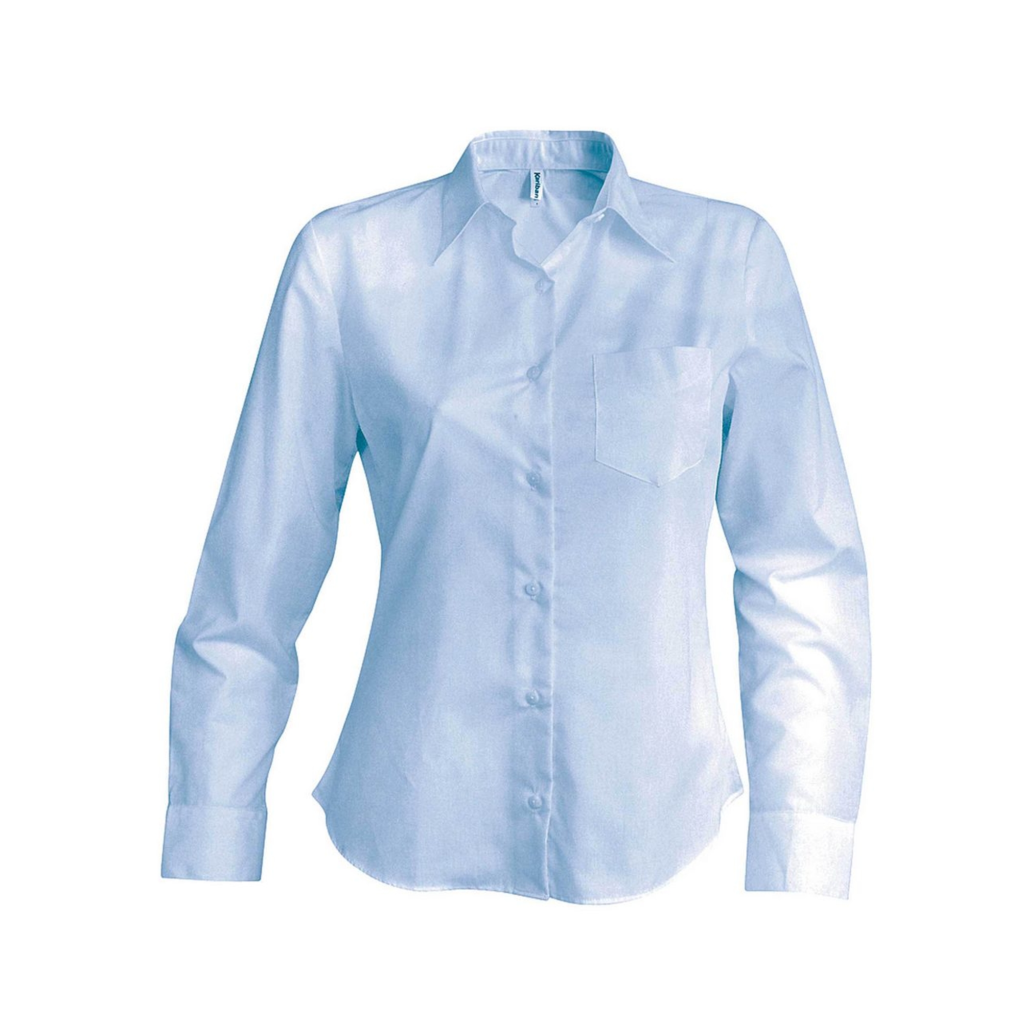 Kariban Poplin Shirt - hosszú ujjú, női ing