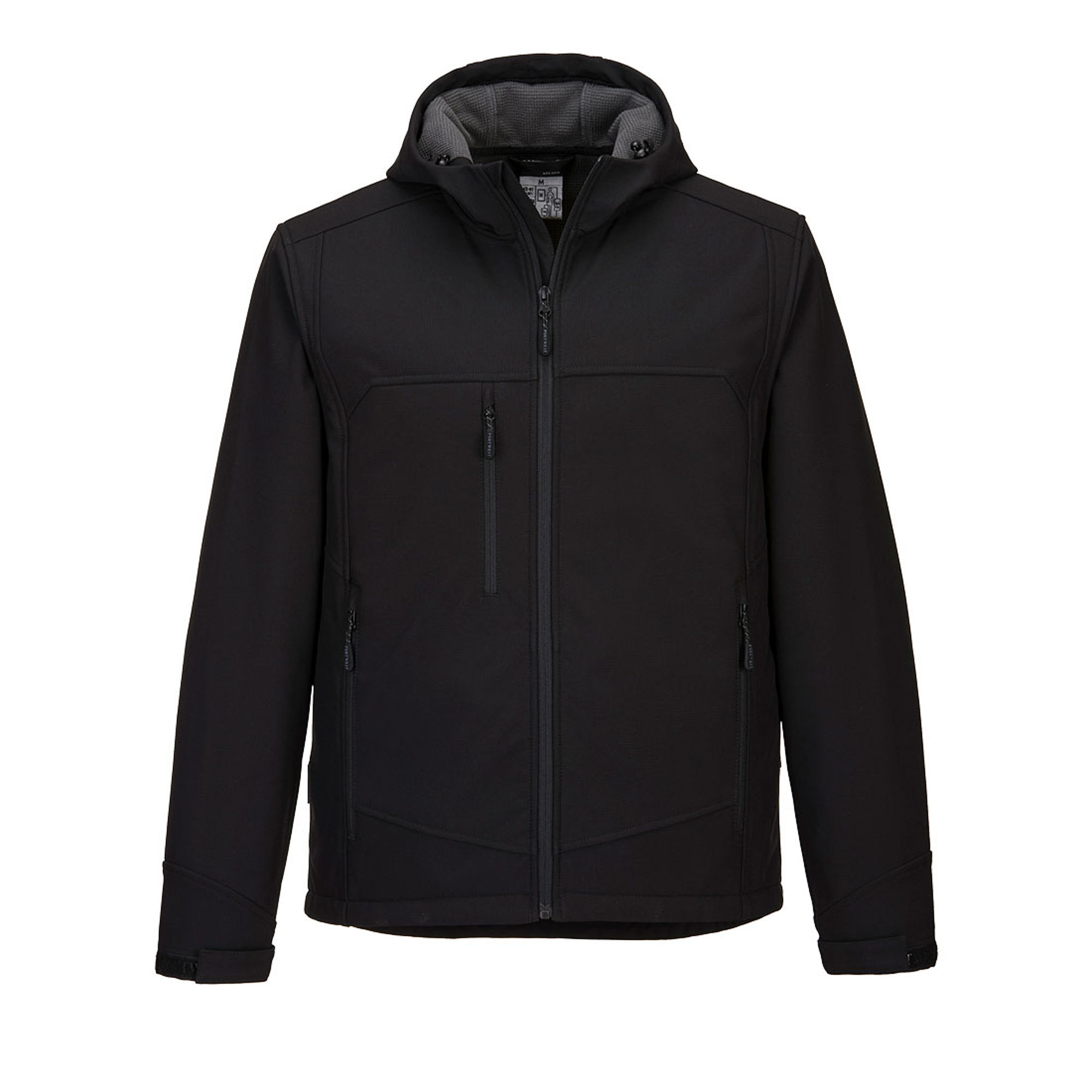 KX3 kapucnis, három rétegű softshell kabát
