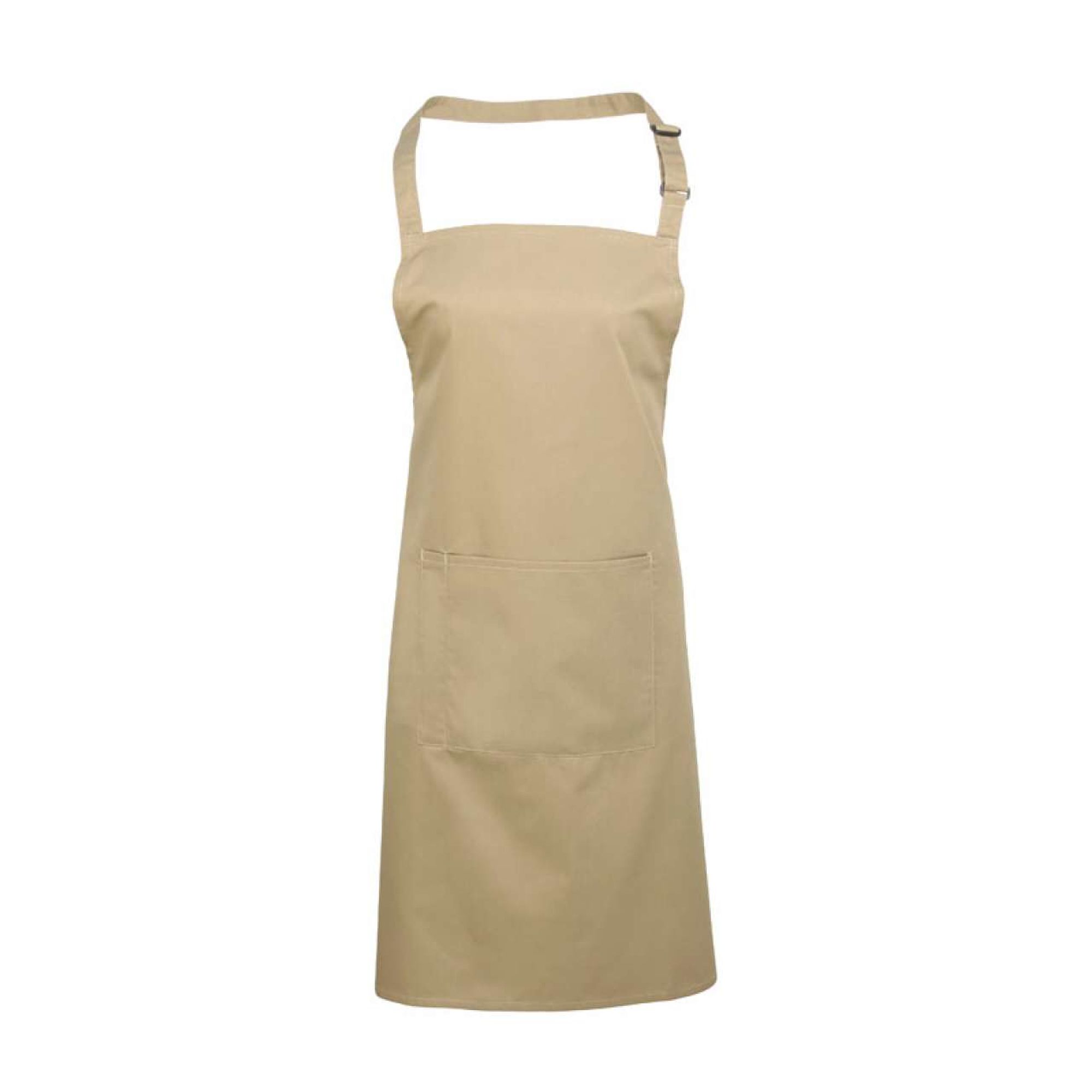 Premier Colours Bib Apron - zsebes felszolgáló kötény